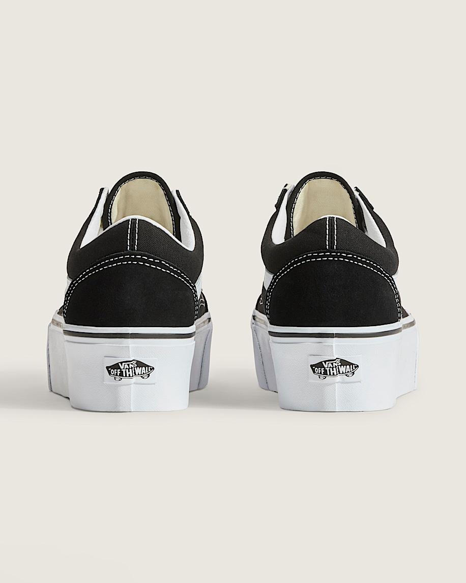 Vans | Old Skool Stackform Suede/Canvas Black/True White Shoe Product Image