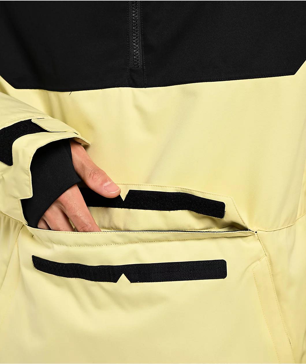 686 Renewal Dusty Yellow 10K Anorak Snowboard Jacket Product Image