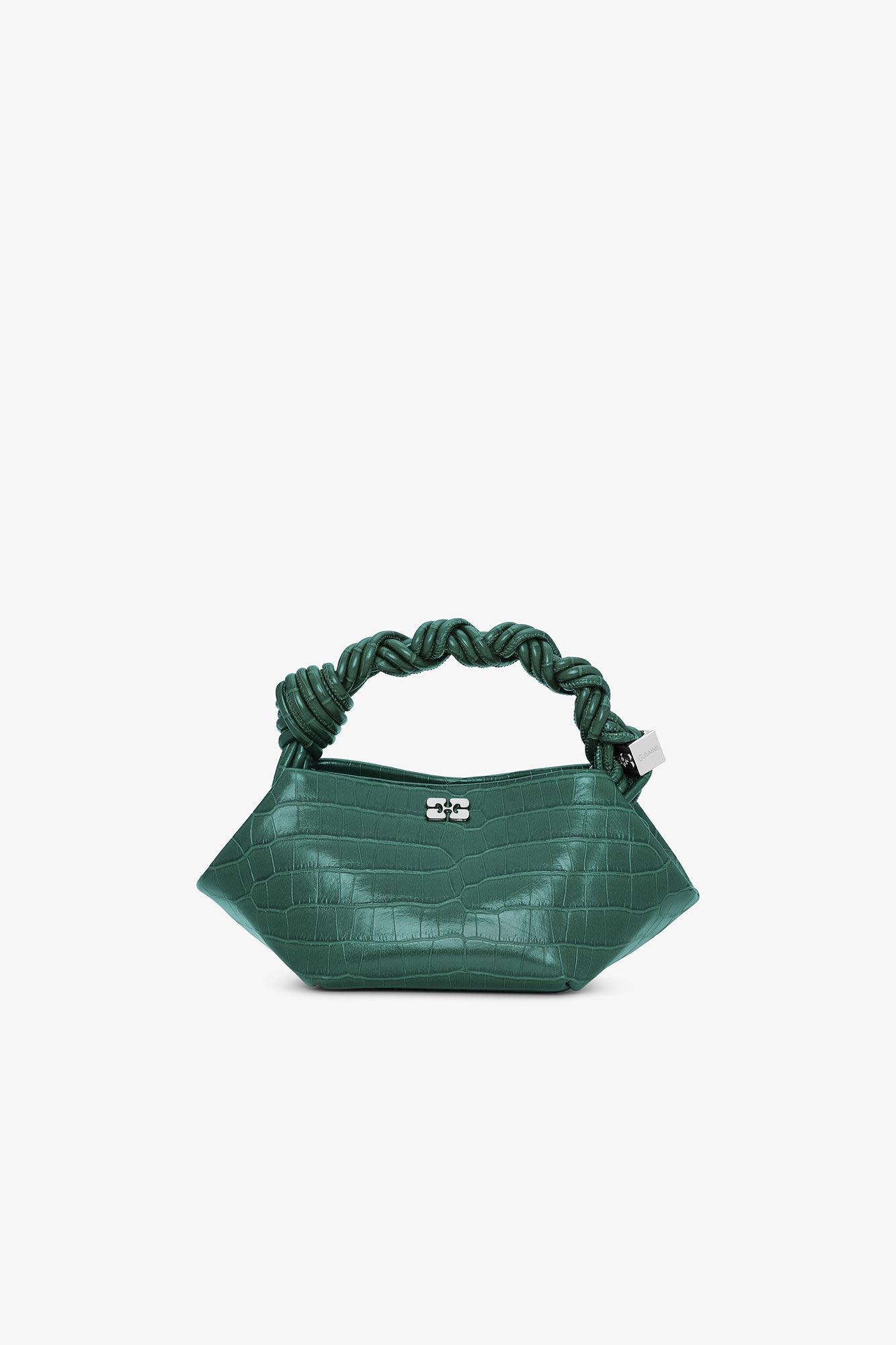 Green Croco Patent Mini GANNI Bou Bag Product Image