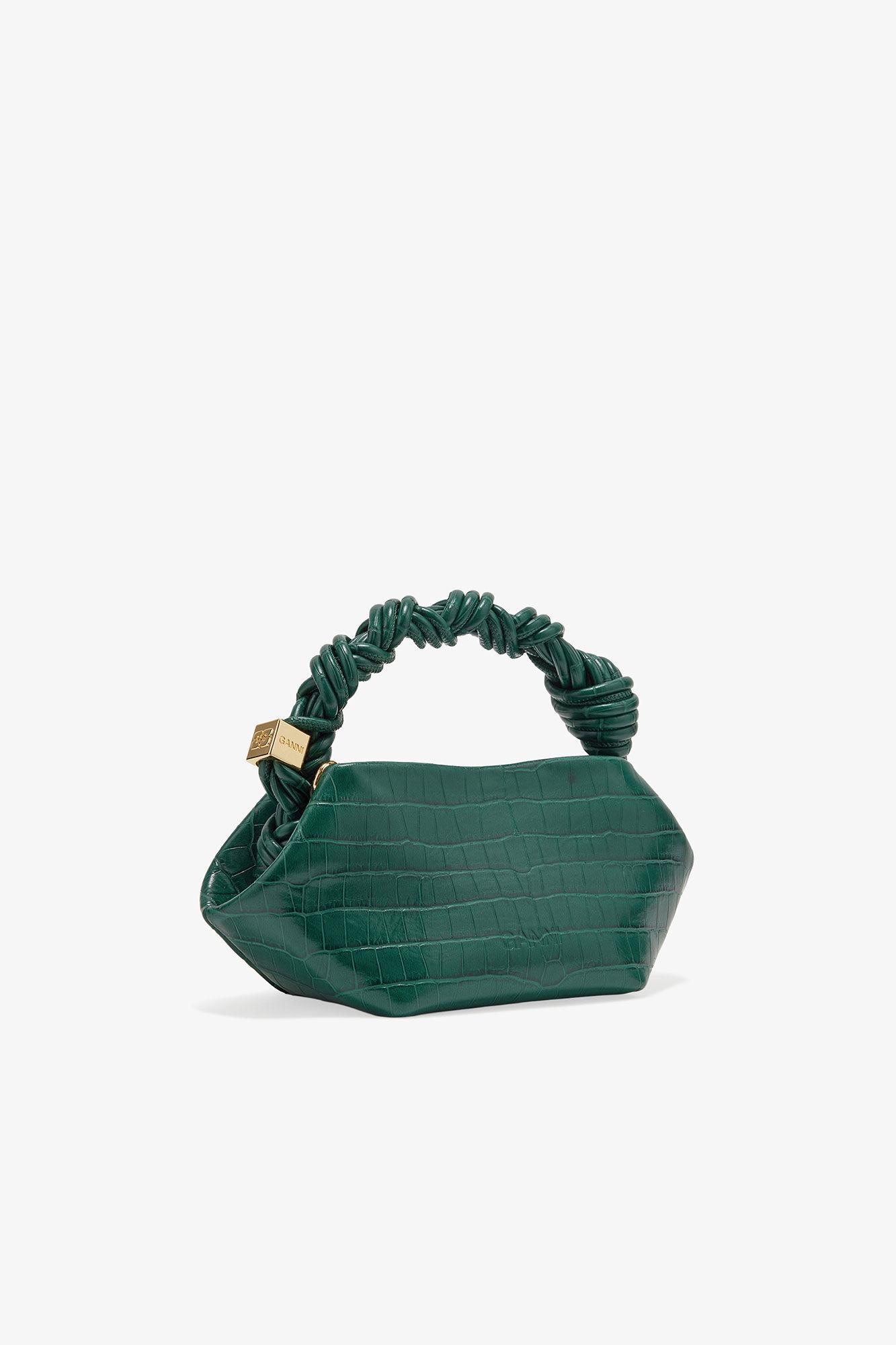 Green Croco Patent Mini GANNI Bou Bag Product Image