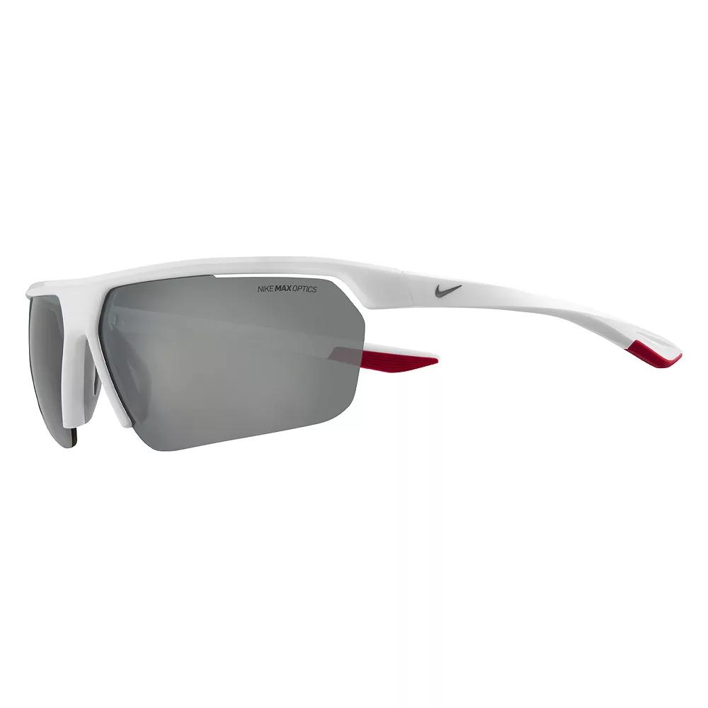 Men's Nike Gale Force 70mm Sunglasses, White Product Image