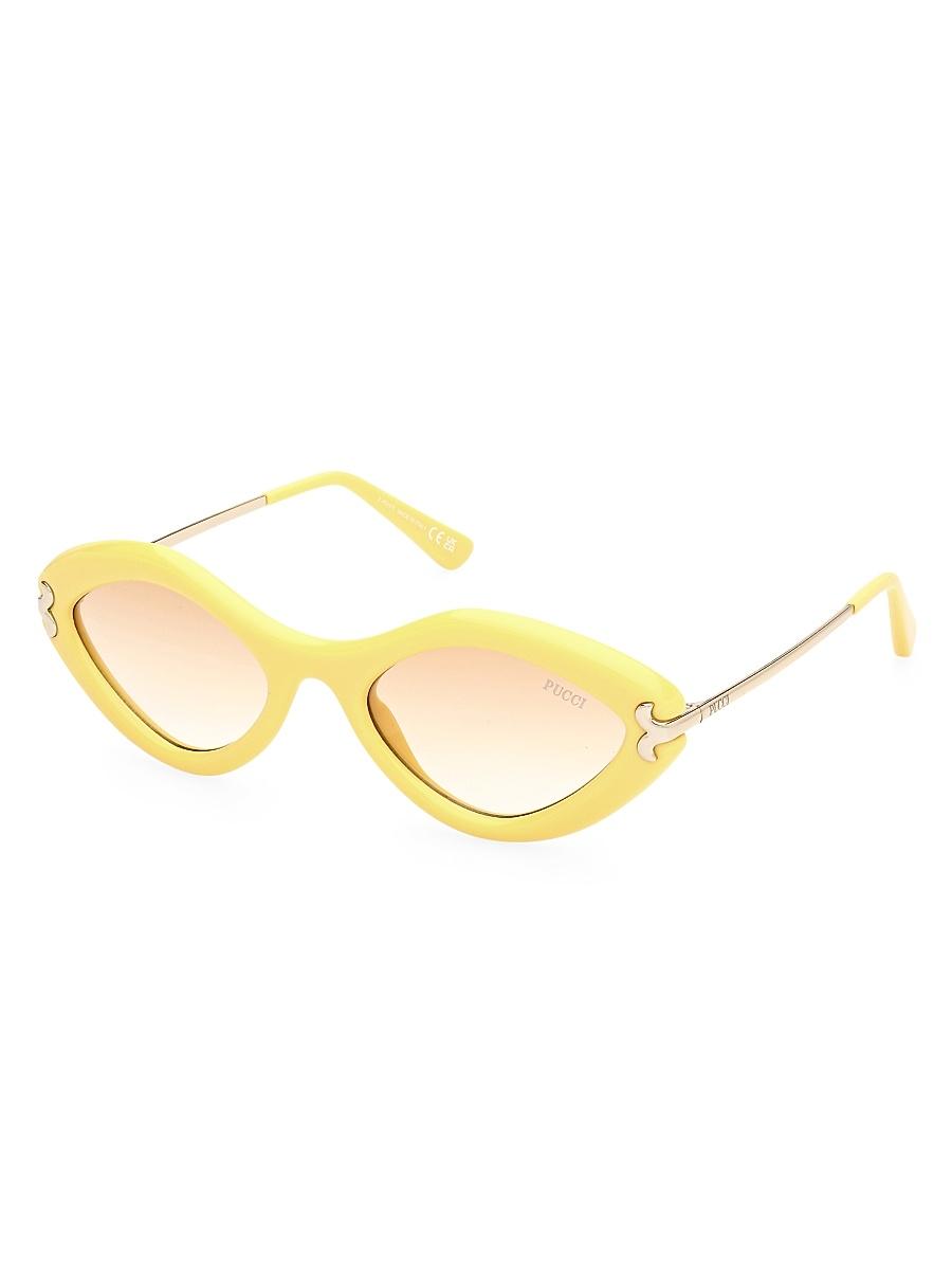 Womens 54MM Cat-Eye Sunglasses Product Image