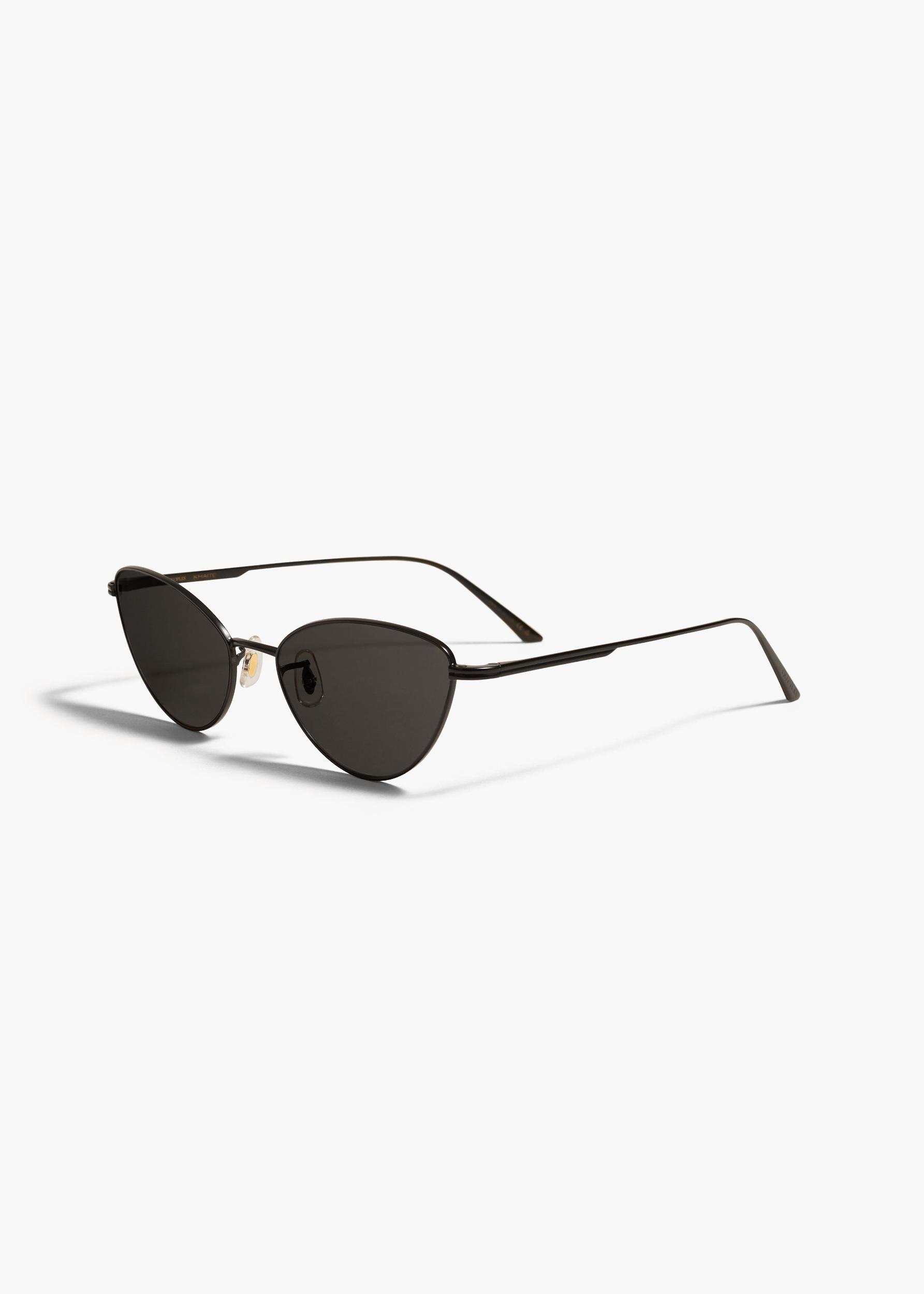 KHAITE x Oliver Peoples 1998C in Matte Black and Grey Product Image