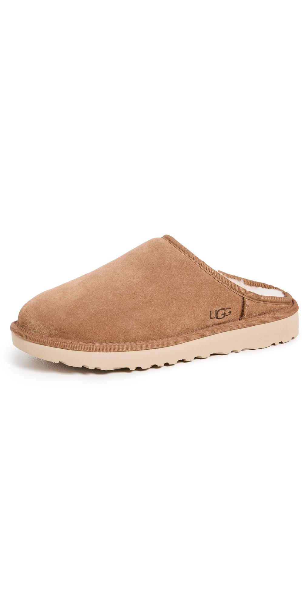 UGG 10mm Classic Slip-on Shearling Loafers In Chestnut Product Image