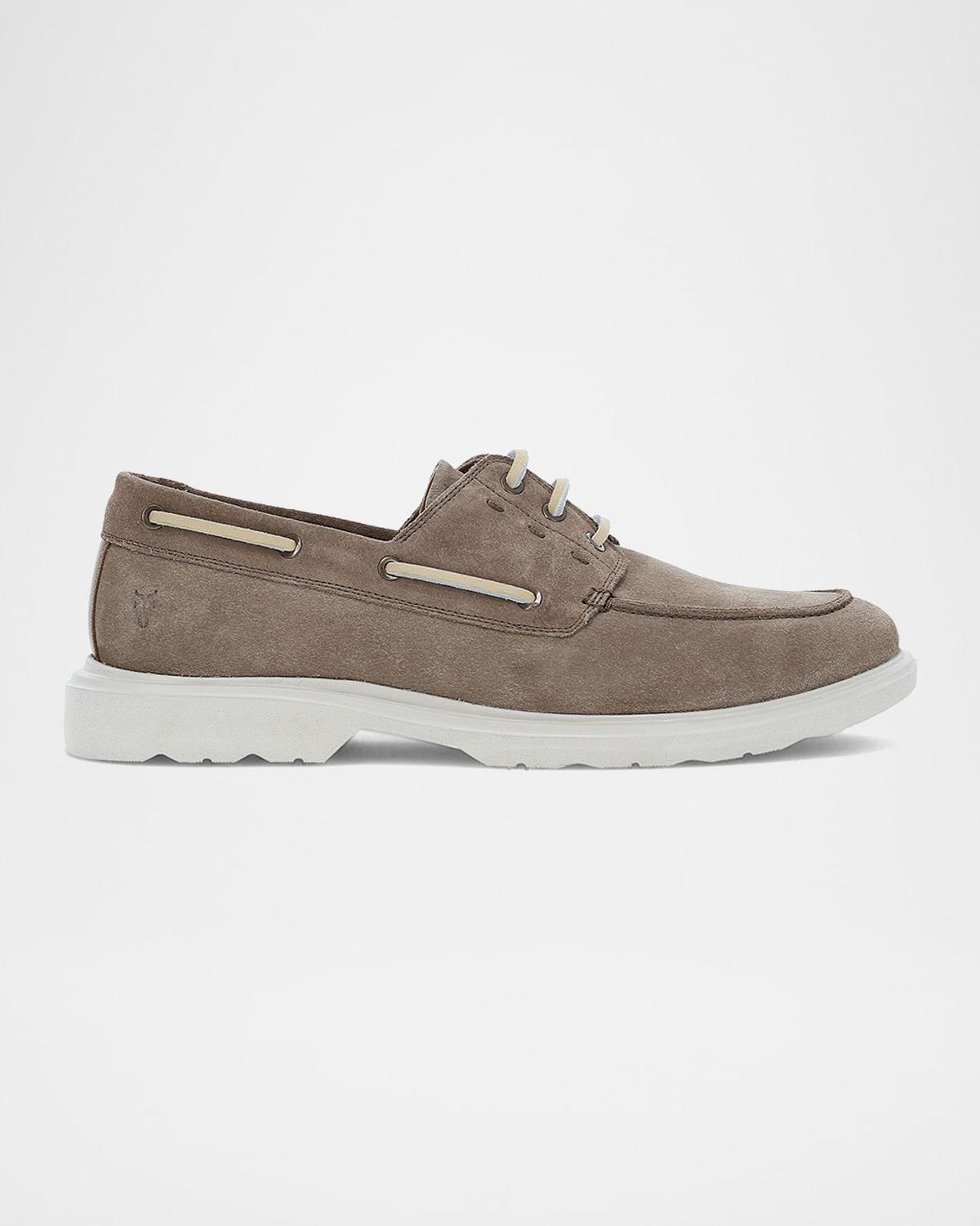 Men's Connor Suede Boat Shoes Product Image