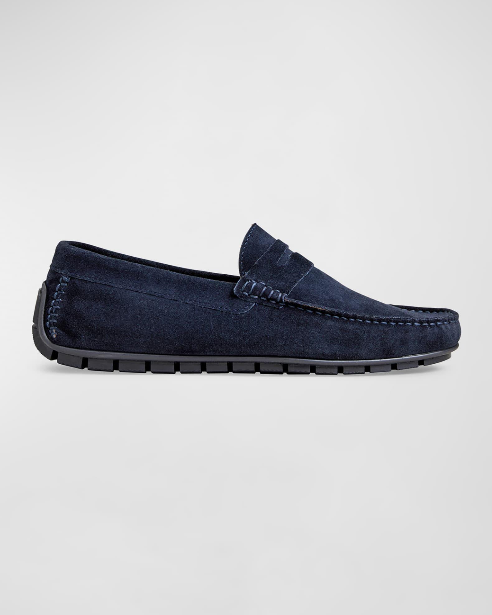 Men's Xane Suede Driver Loafers Product Image