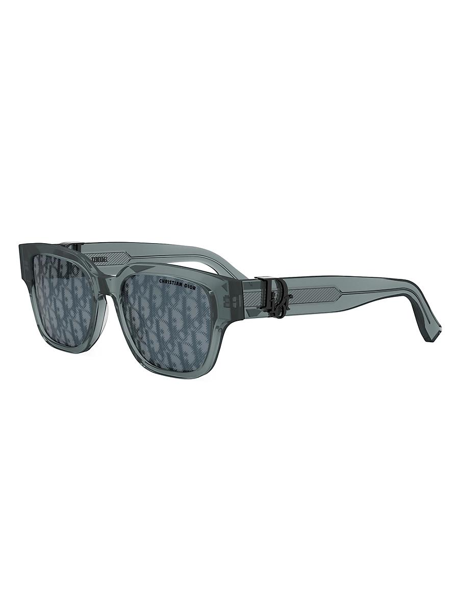 Mens DiorOblique S1I 53MM Square Sunglasses Product Image