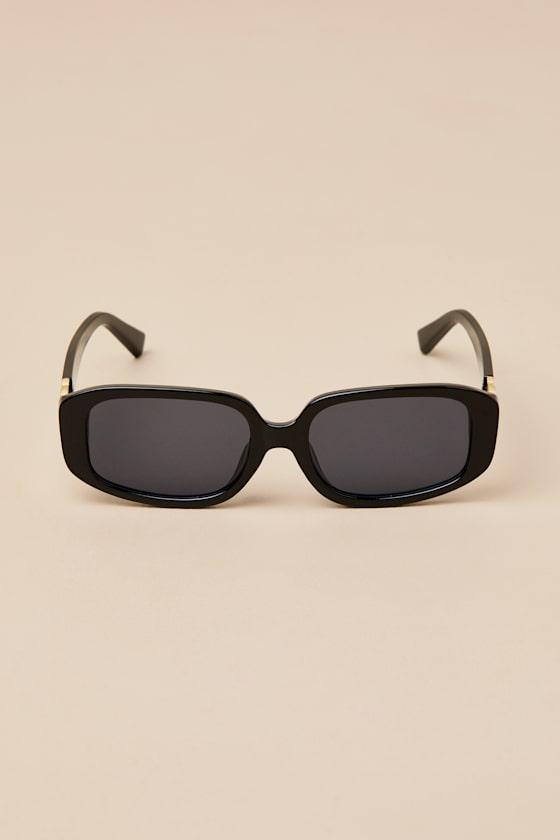 Zuma Black Square Sunglasses Product Image