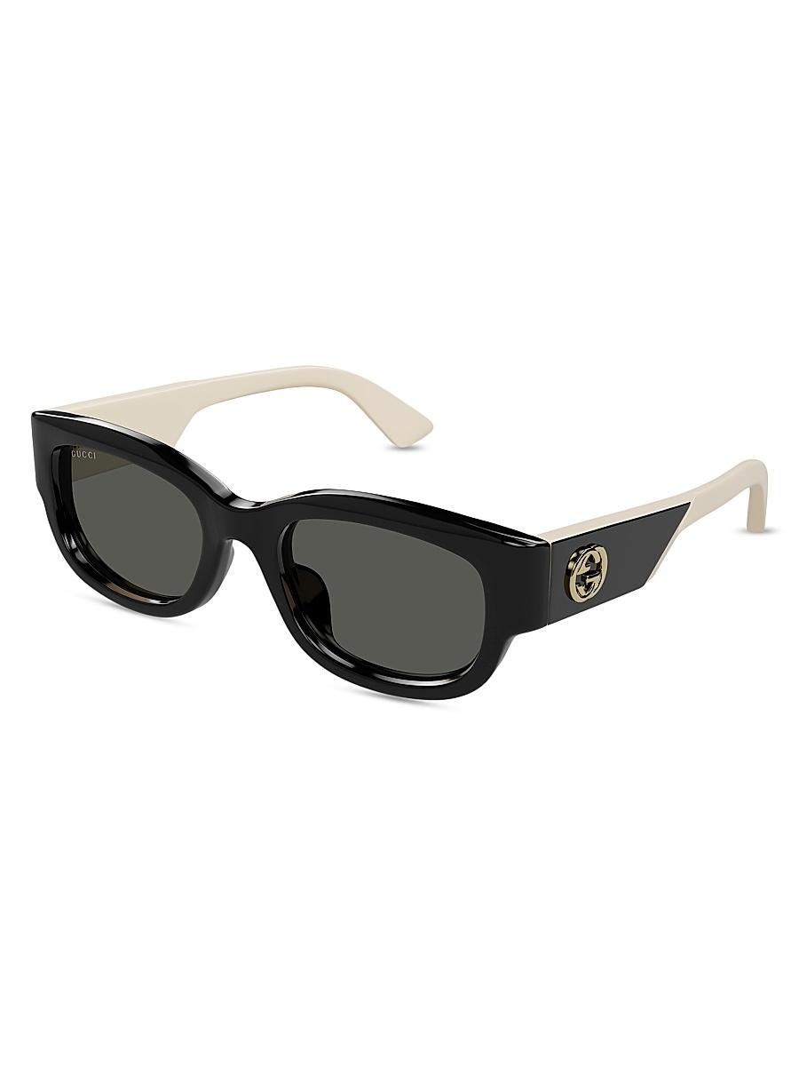 Womens Oblique 54MM Round Sunglasses Product Image