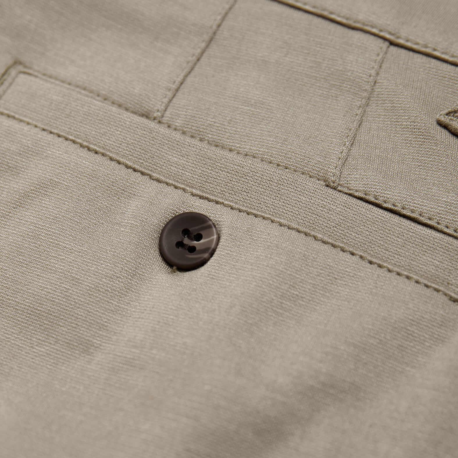 7" Khaki Comfort Knit Chino Shorts Product Image