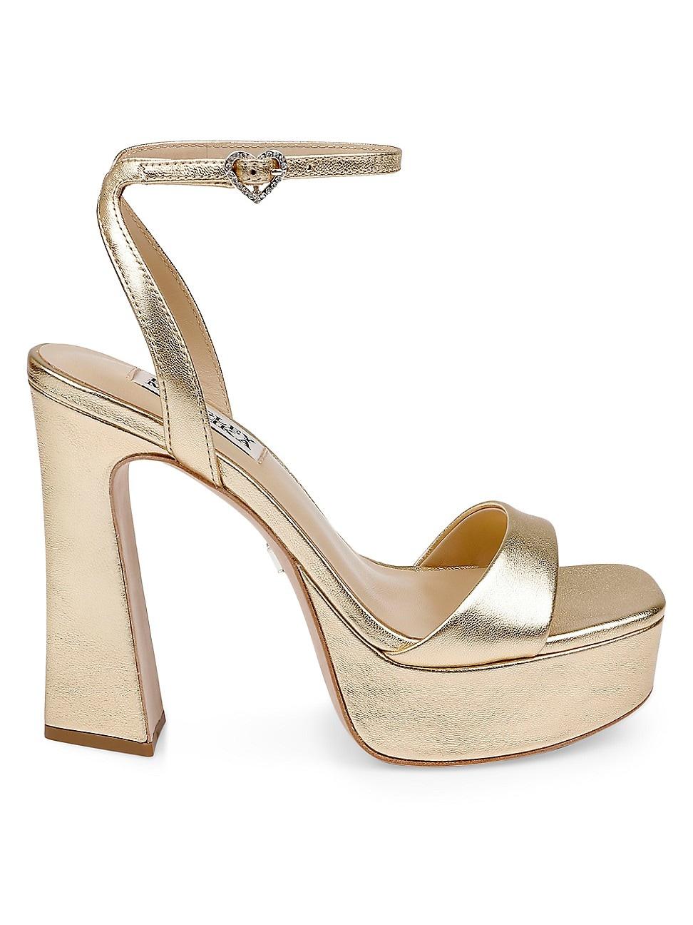 Womens Caia 125MM Satin Platform Sandals Product Image