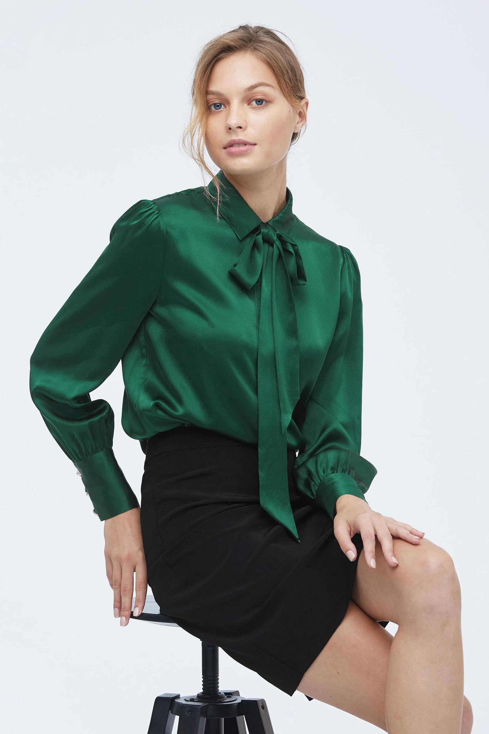 LILYSILK X MIM 2 in 1 Women Silk Shirt Product Image