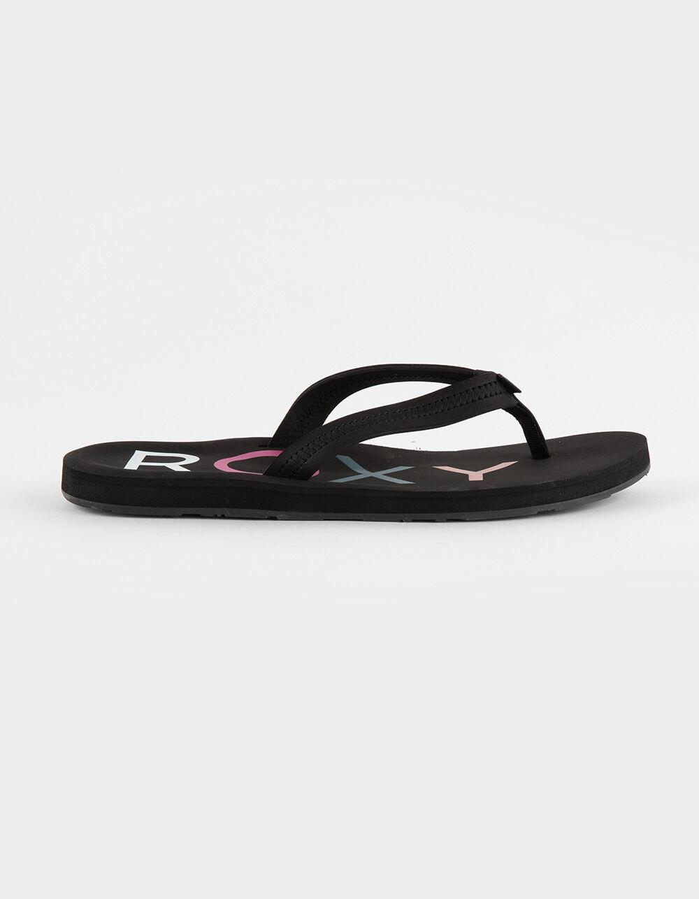 ROXY Vista IV Womens Thong Sandals - BLACK Product Image