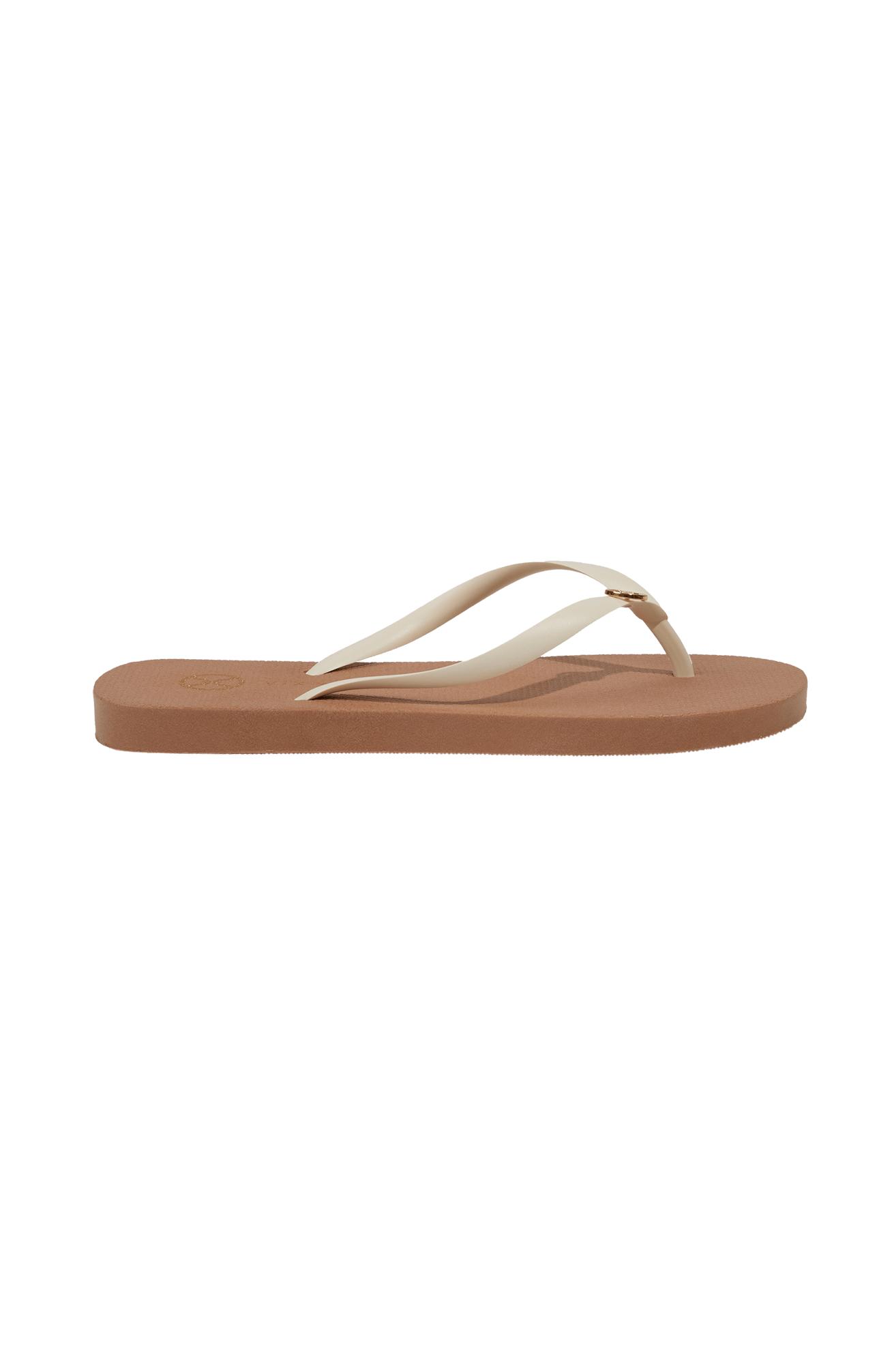 Eria Flip Flops - Caramel Product Image