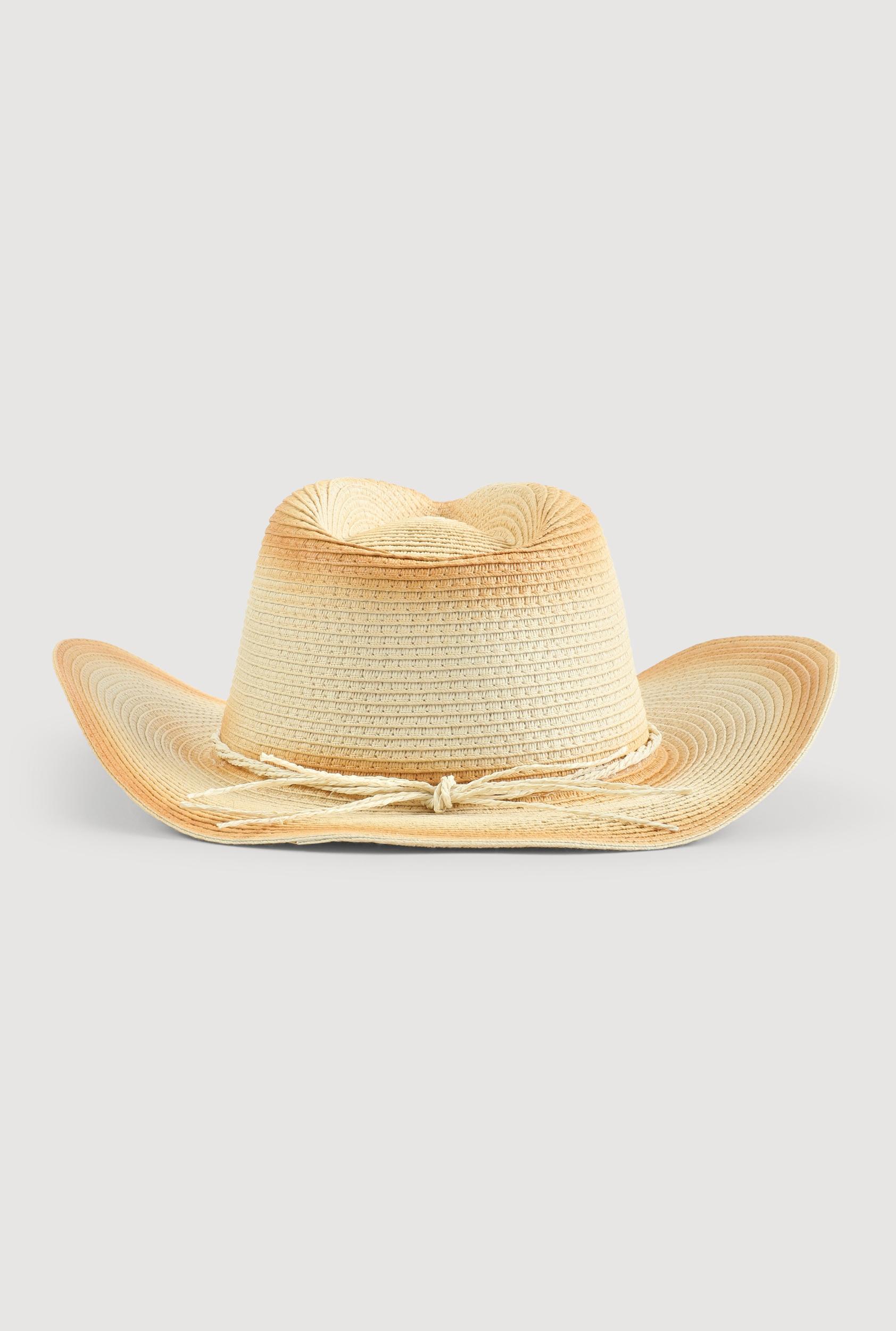 Womens Contrast Trim Cowboy Hat Product Image