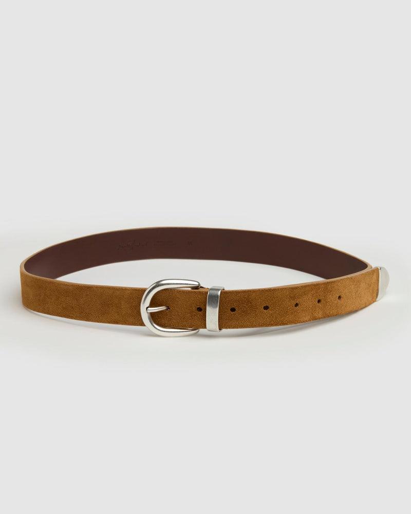 Western Italian Suede Belt Product Image