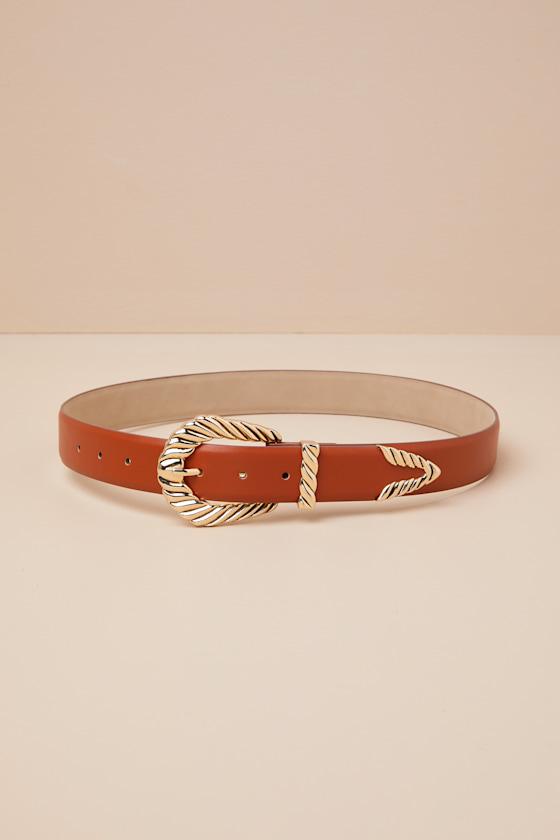 Modern Rodeo Brown Western Belt Product Image