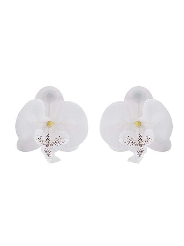 Flower Shape Drop Earrings Product Image