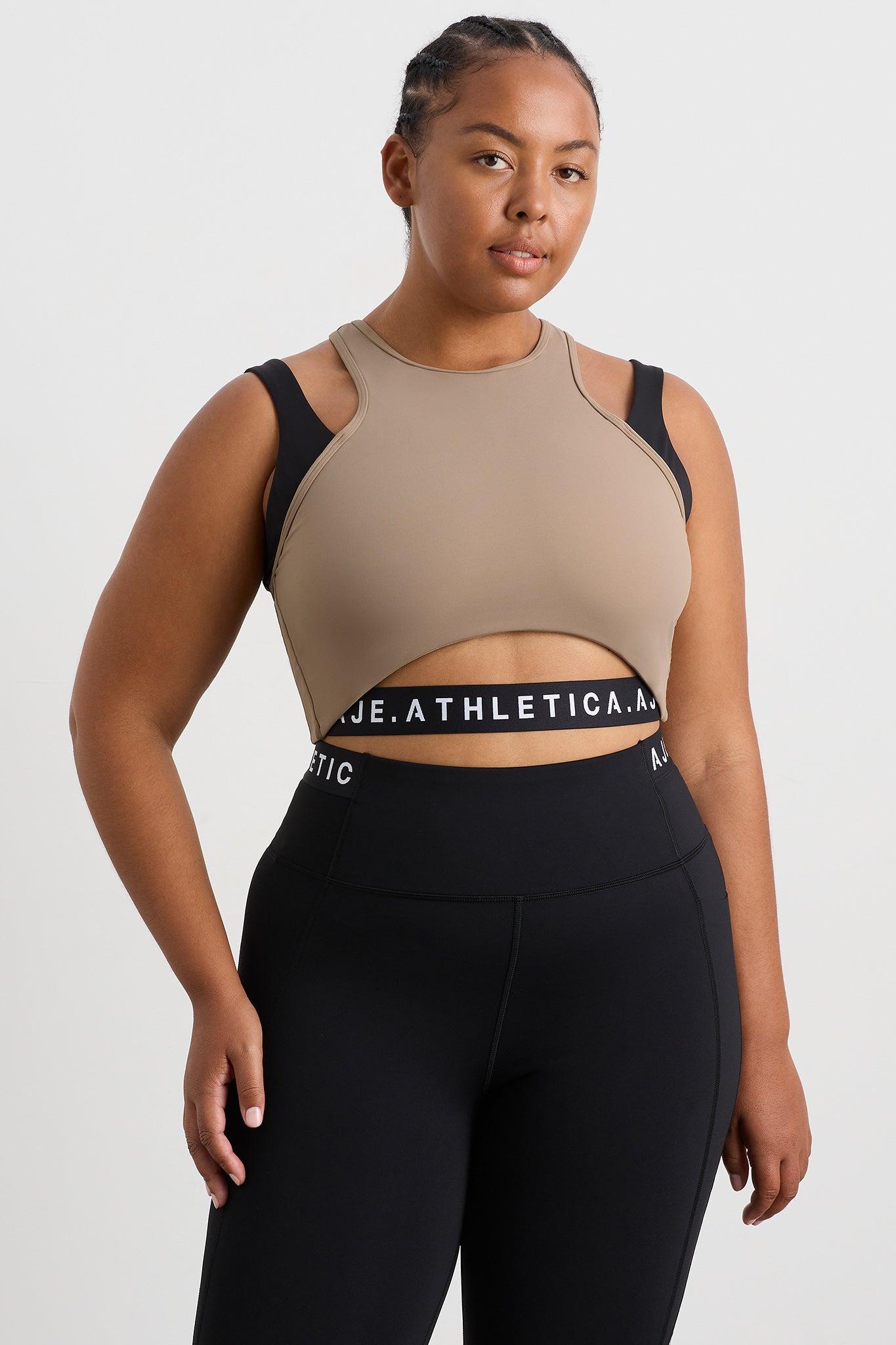 Cropped Layered Sport Tank 159 Product Image