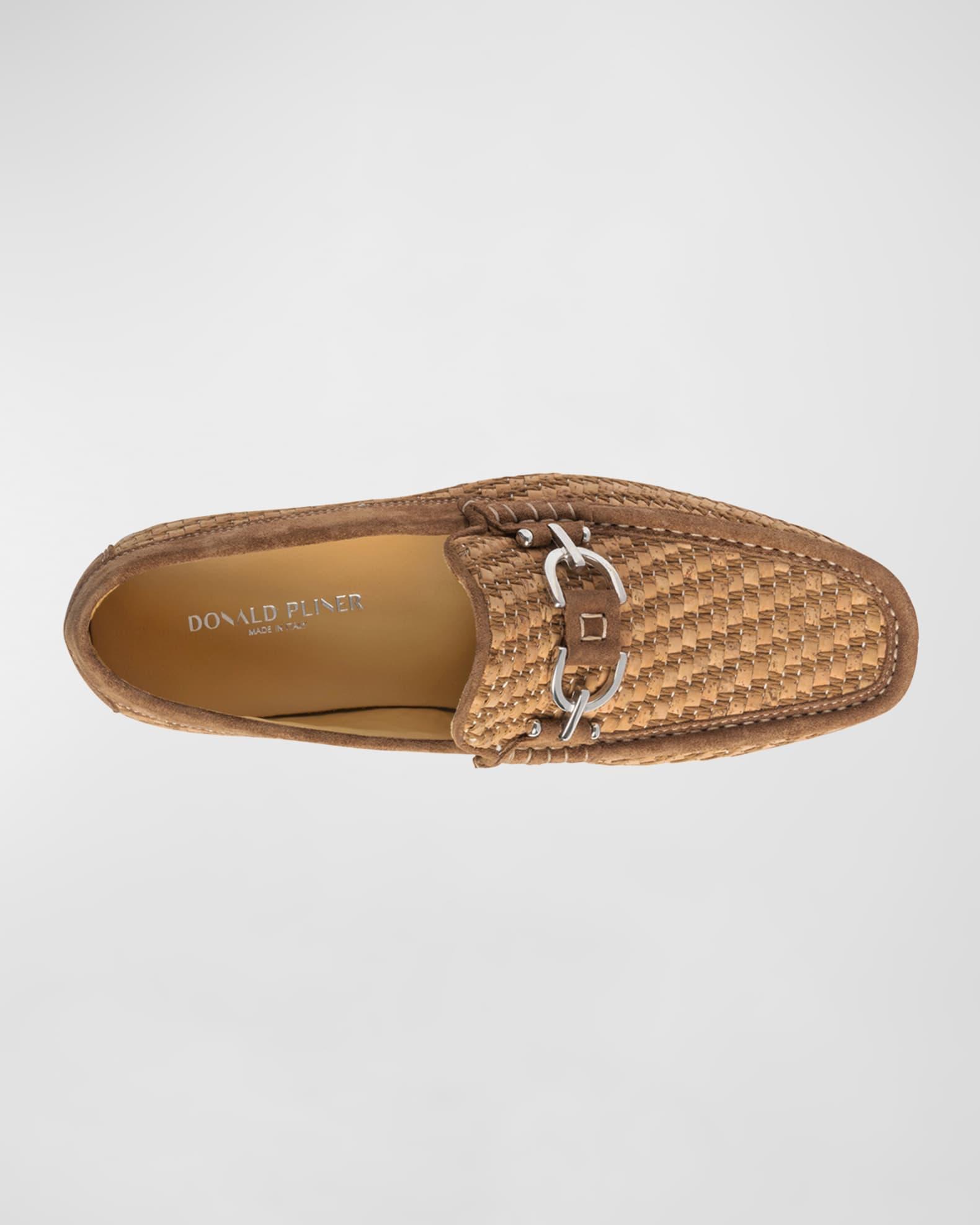 Men's Dacio Woven Cork Bit Loafers Product Image