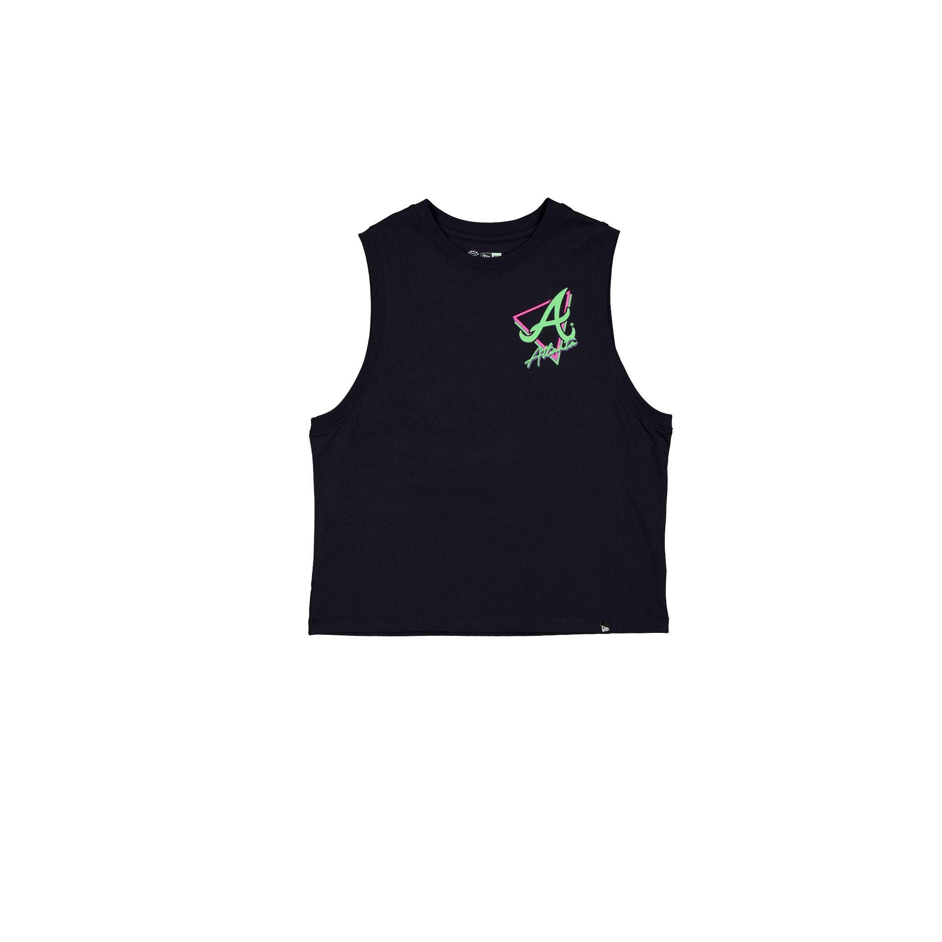 Atlanta Braves Trend Glow Logo Women's Tank Top Female Product Image