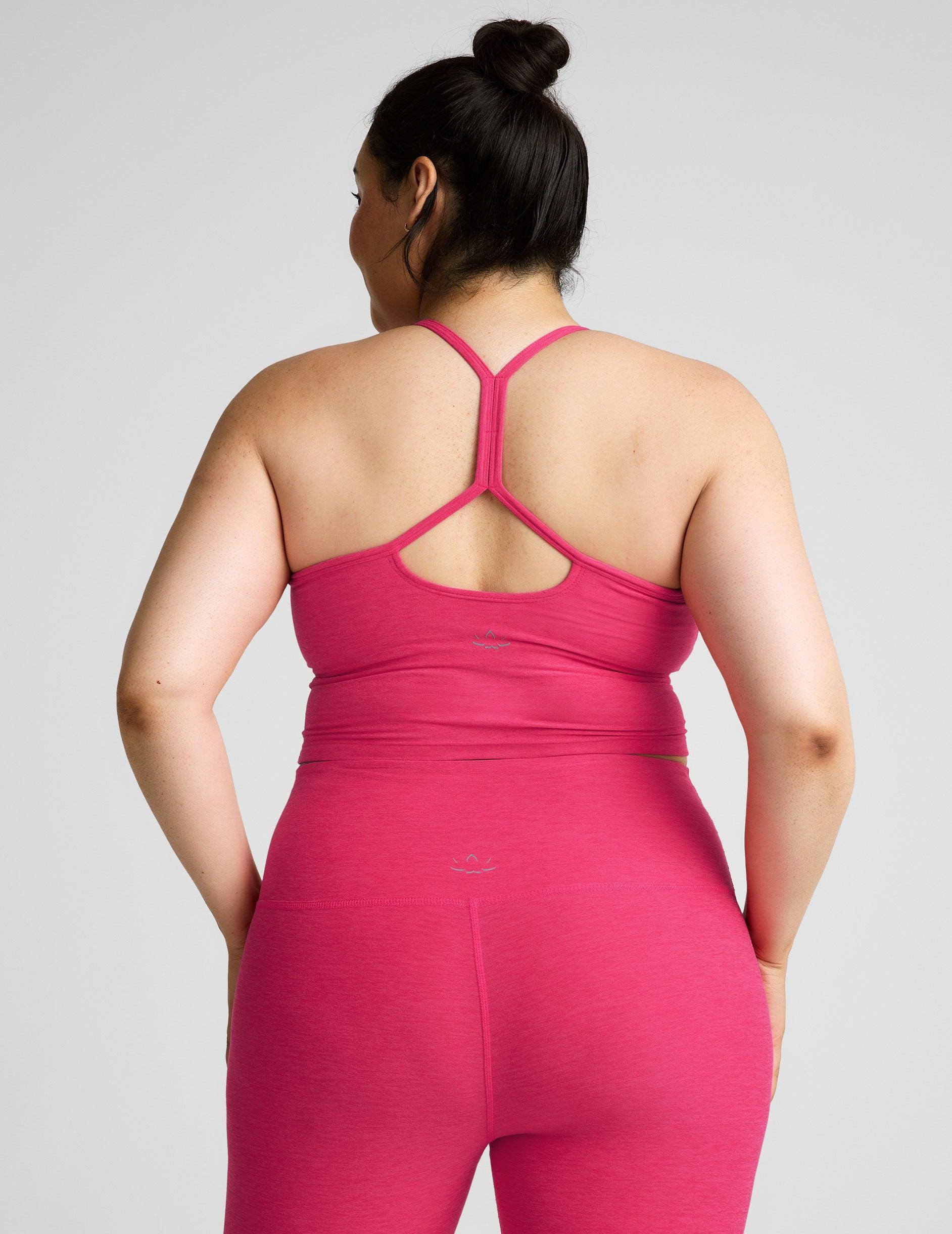 Spacedye Slim Racerback Cropped Tank Product Image