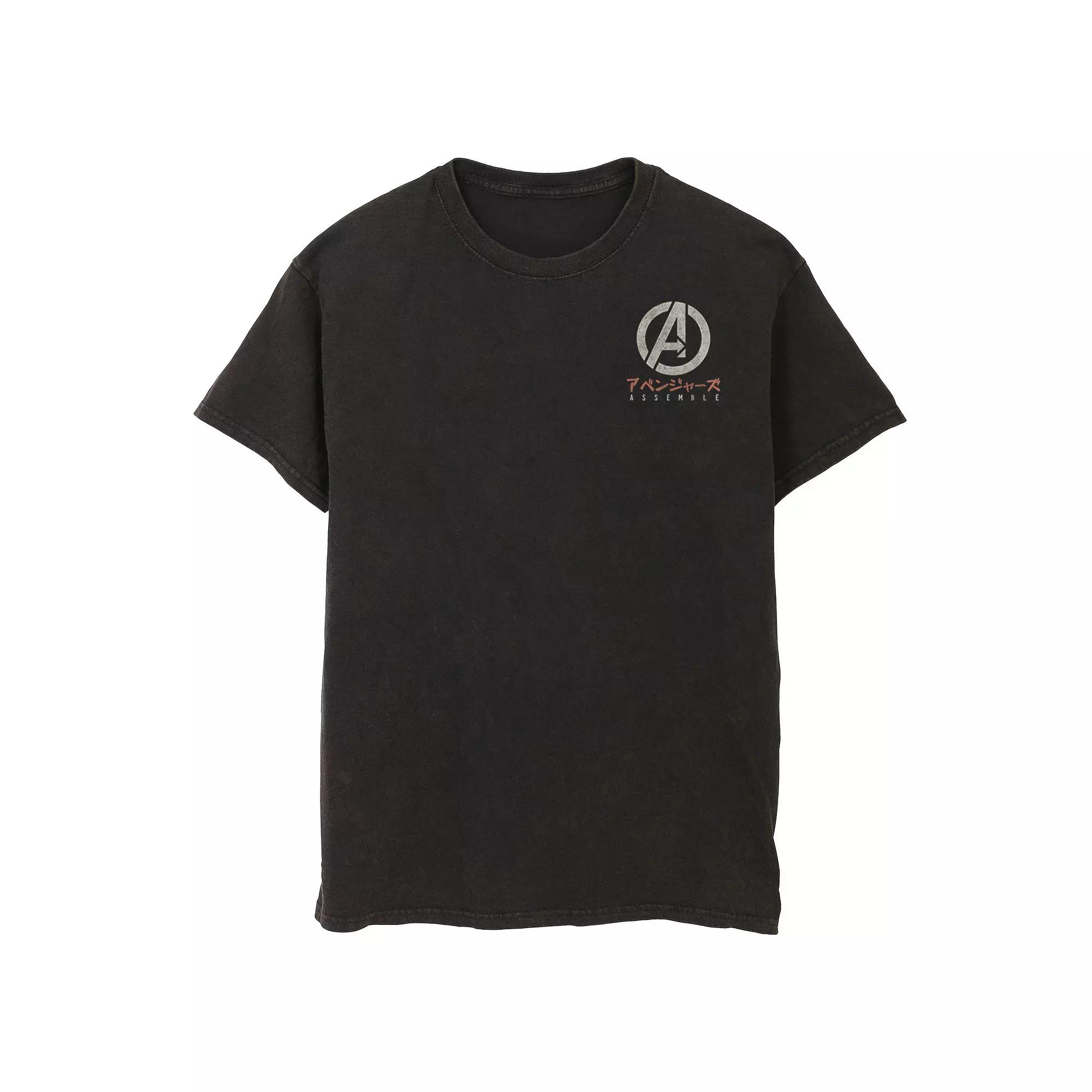 Men's Marvel Avengers Assemble Kanji Symbol Tee,  Product Image