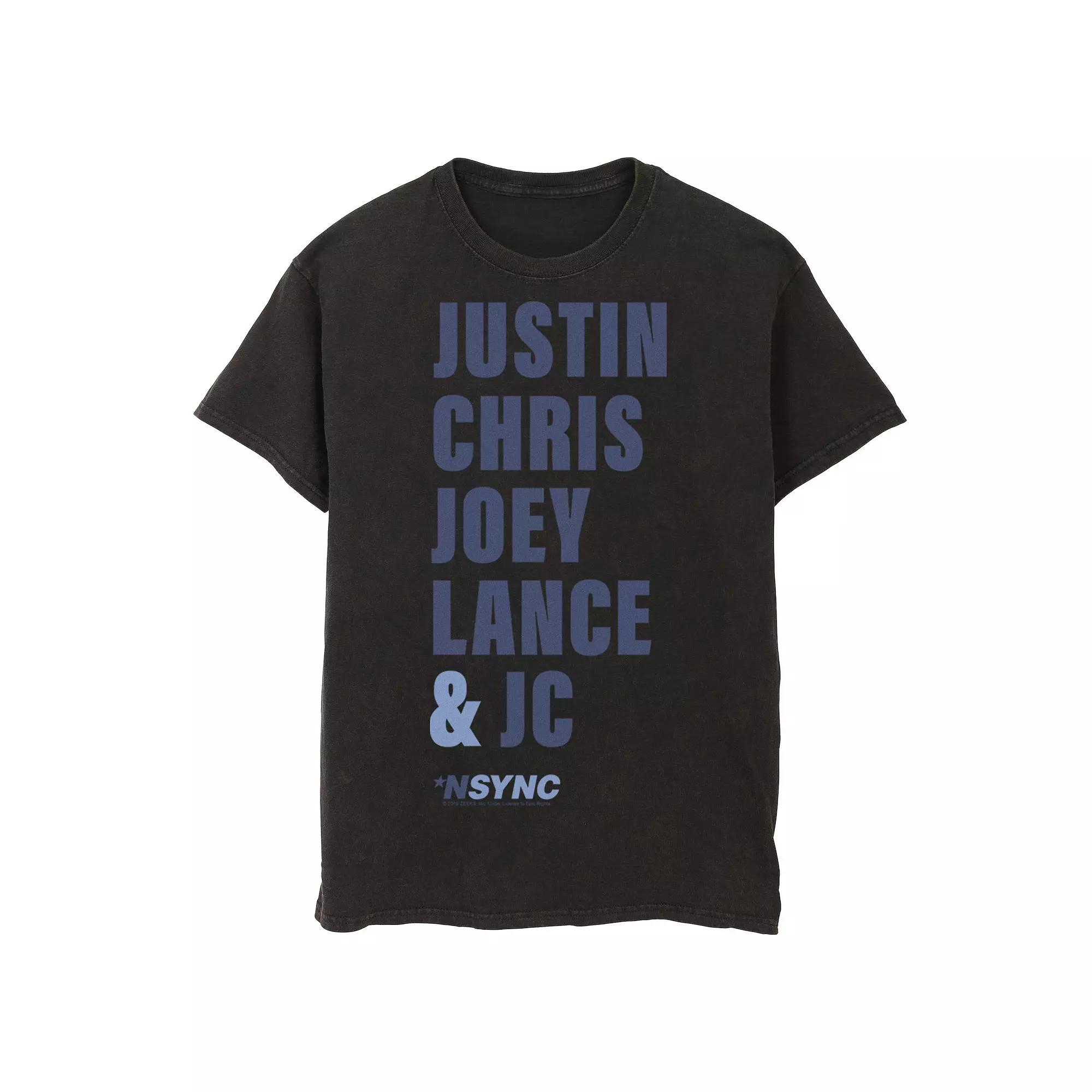 Men's N sync The Boys Graphic Tee, Size: 3XL, Black Product Image