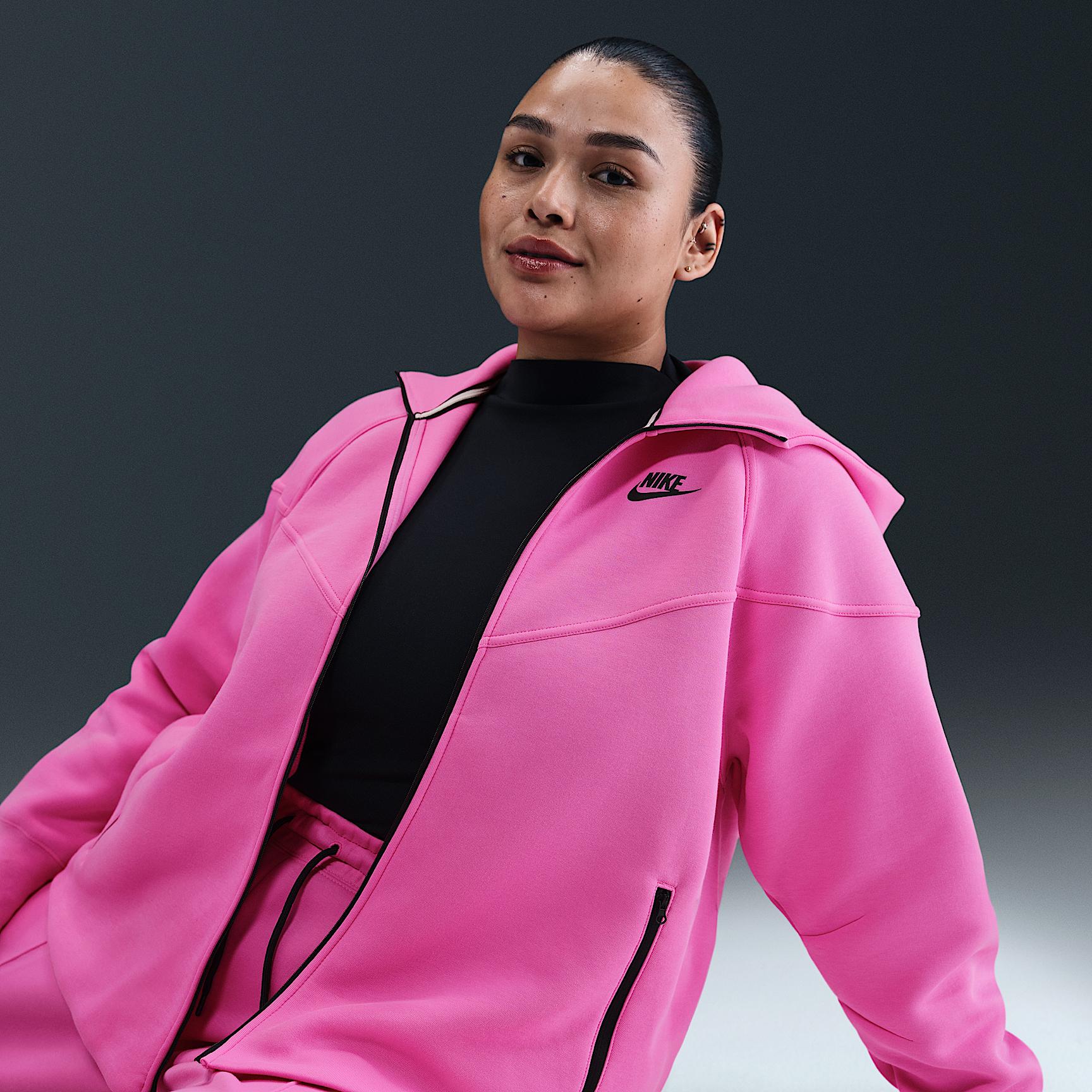 Women's Nike Sportswear Tech Fleece Windrunner Full-Zip Hoodie (Plus Size) Product Image