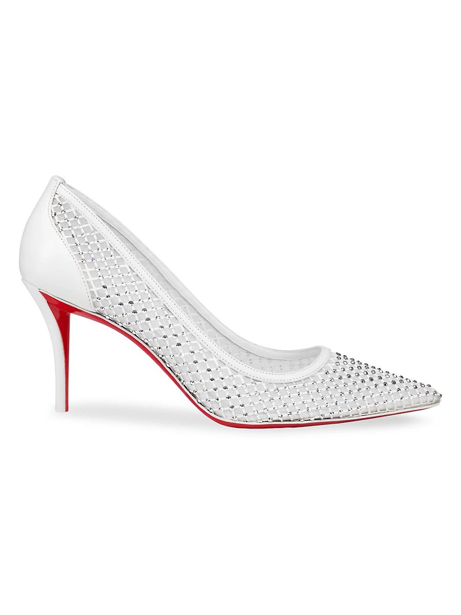 Womens Apostropha 80MM Mesh Strass Pumps Product Image