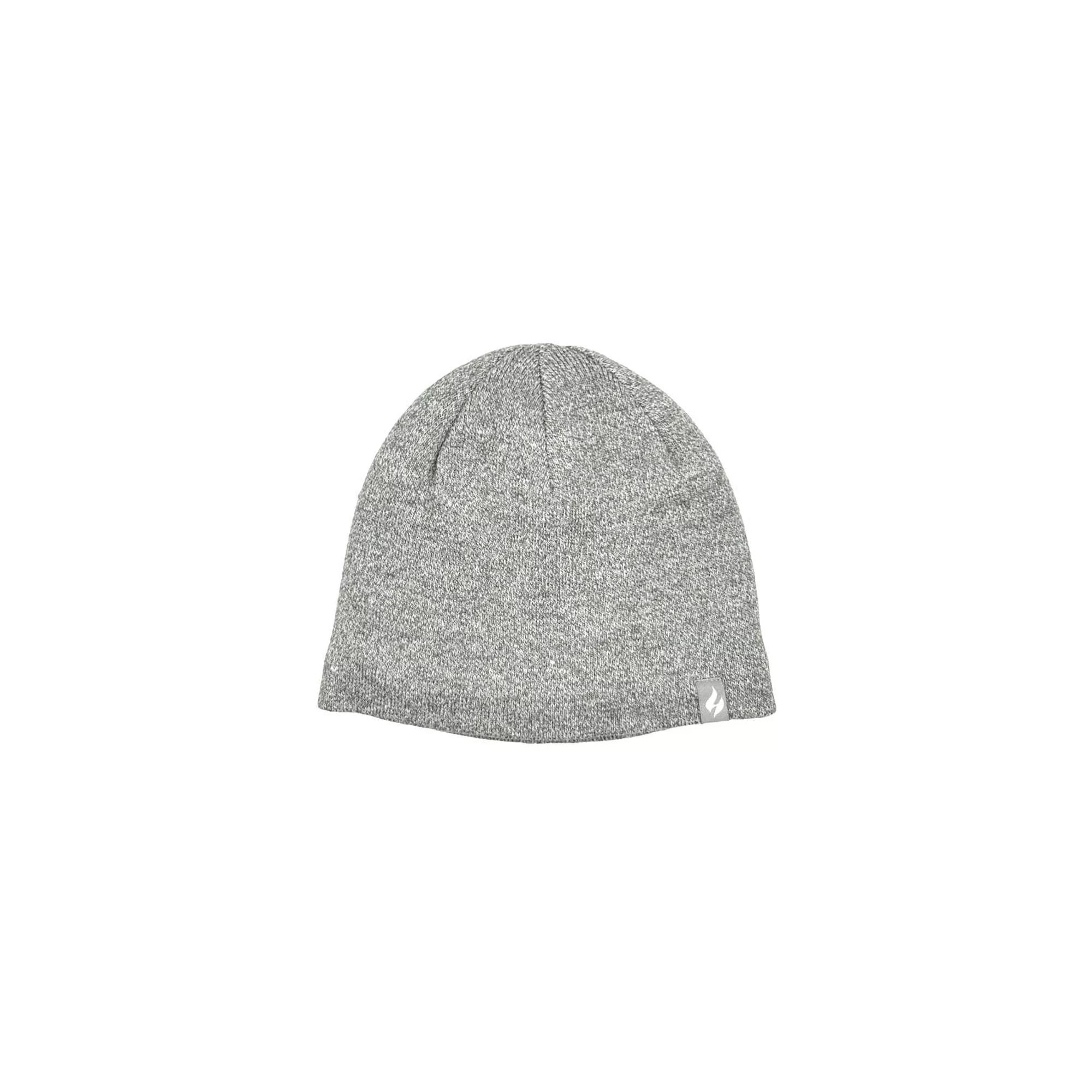 Women's Heat Holders Heatweaver Lined Flat Knit Beanie, Cloud Gray Product Image