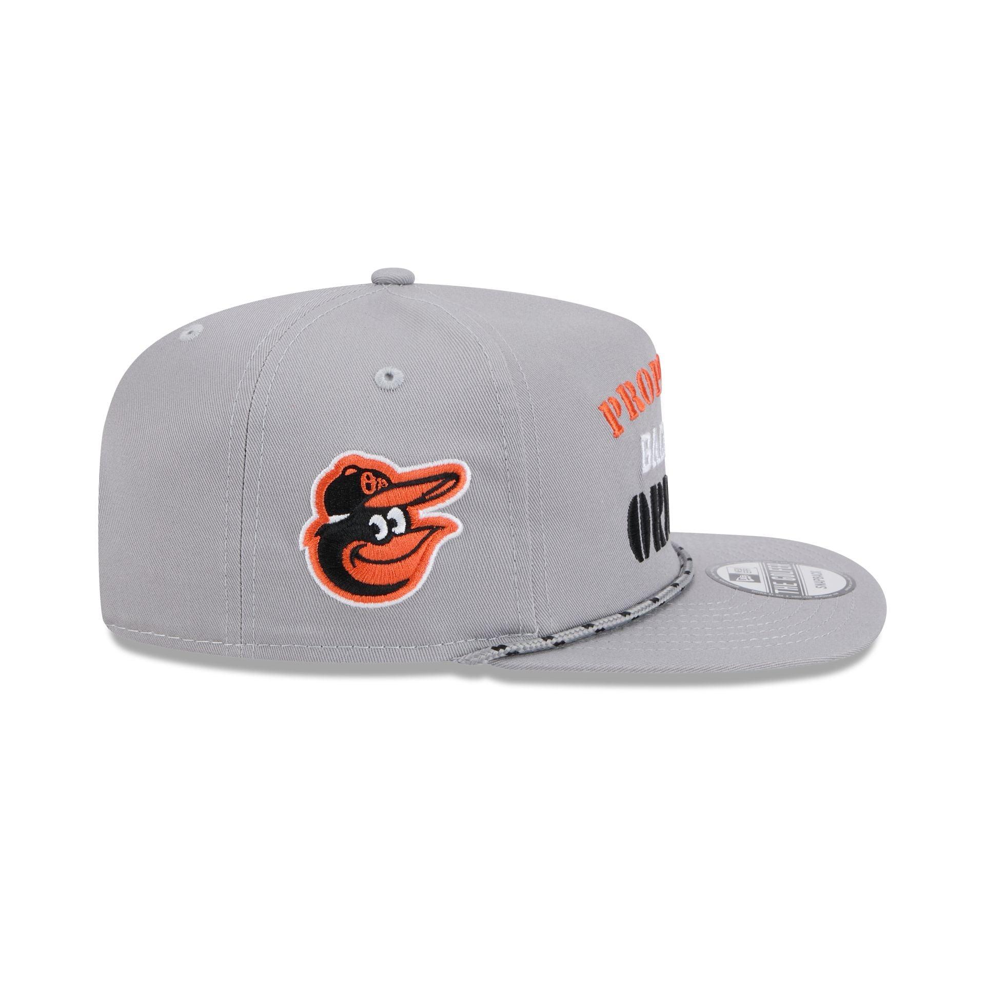 Baltimore Orioles Vintage Gray Rope Golfer Hat Male Product Image