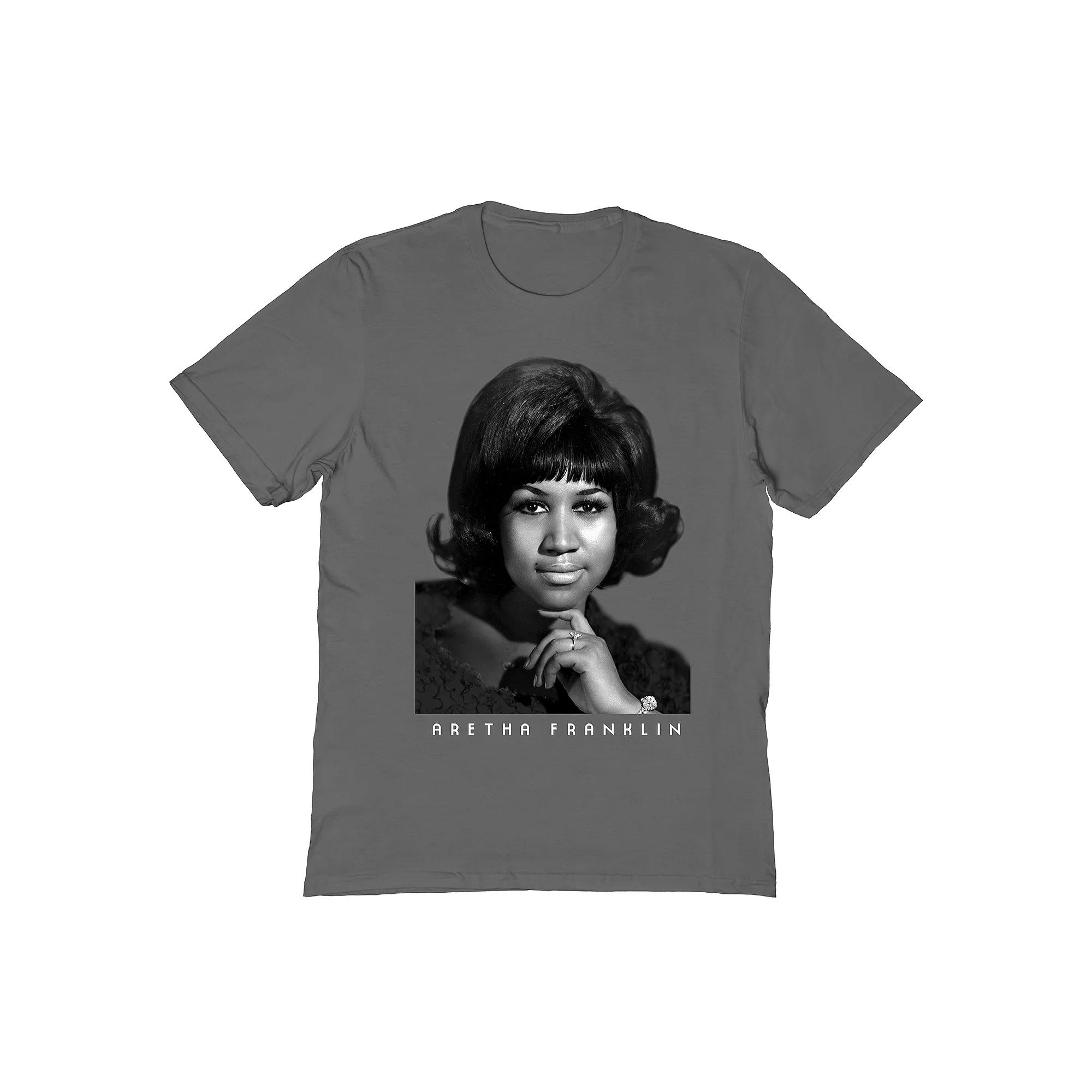 Mens Aretha Franklin Mens Tee Grey Product Image
