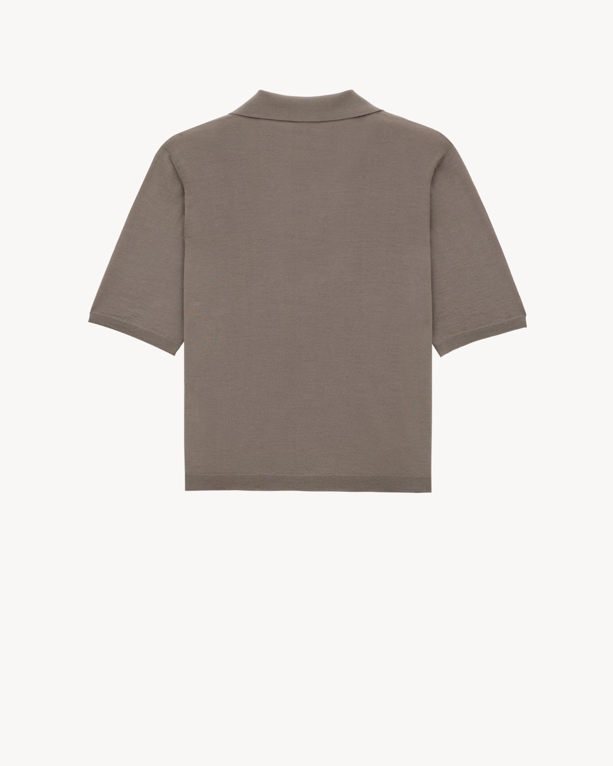 POLO SHIRT IN WOOL Product Image