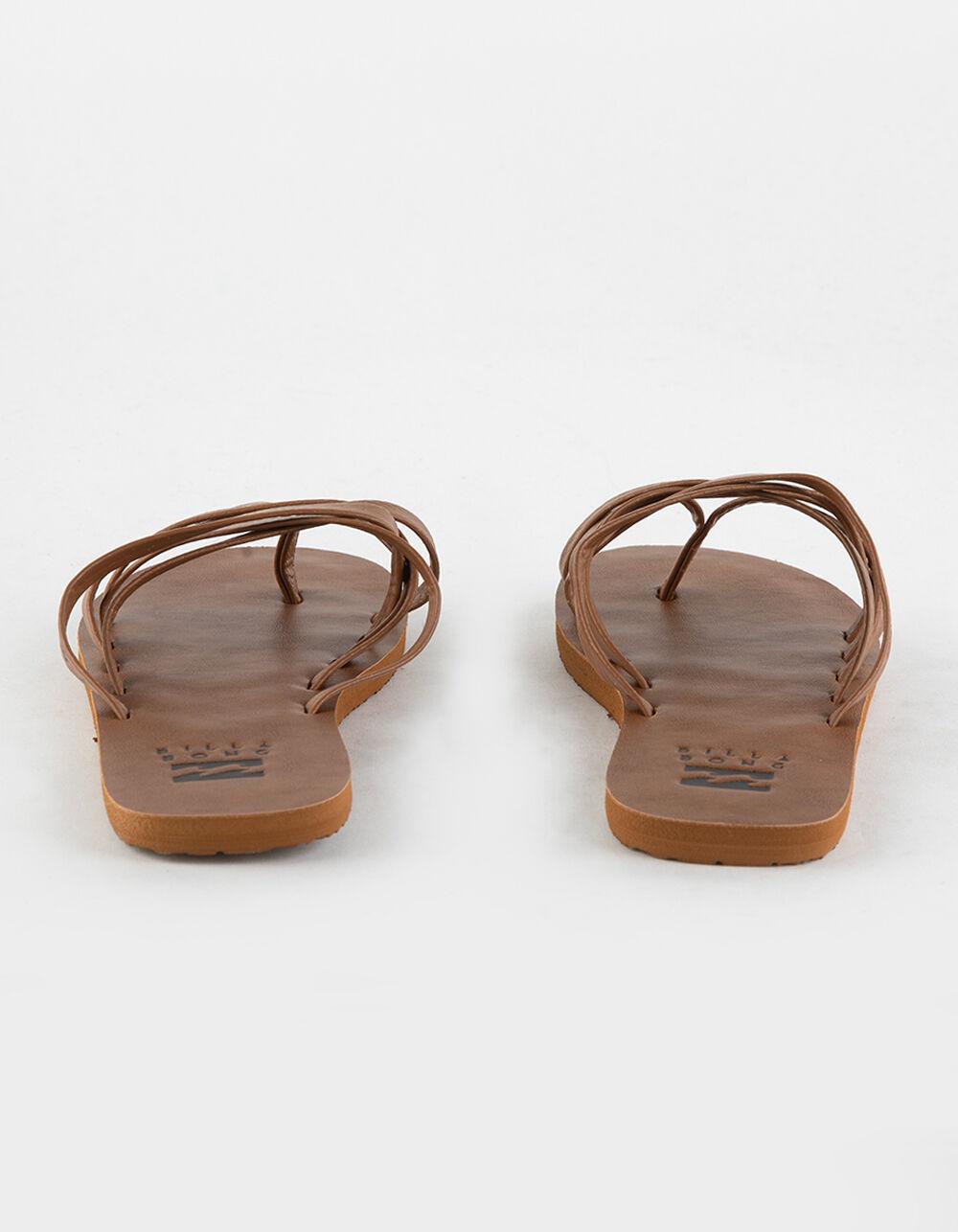 BILLABONG Addison Womens Thong Sandals - COGNAC Product Image