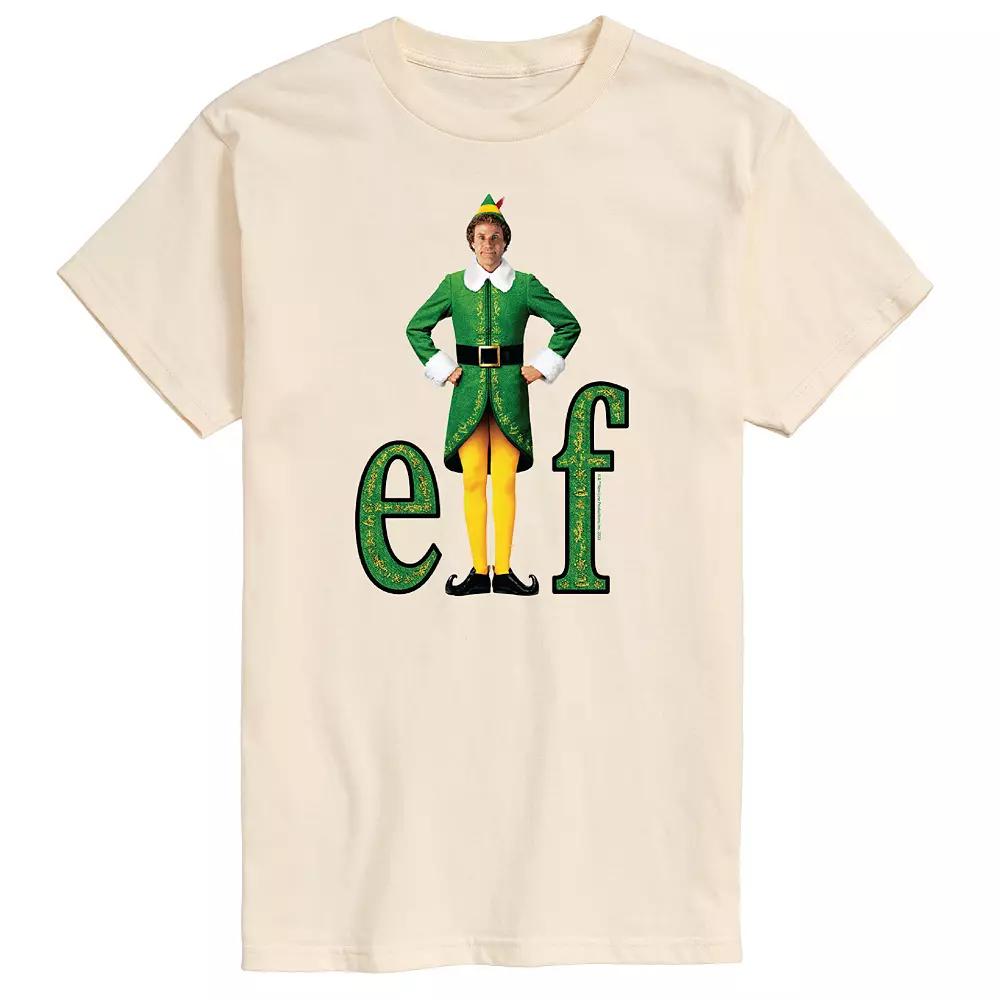 Big & Tall Elf Buddy Logo Graphic Tee, Men's,  Product Image