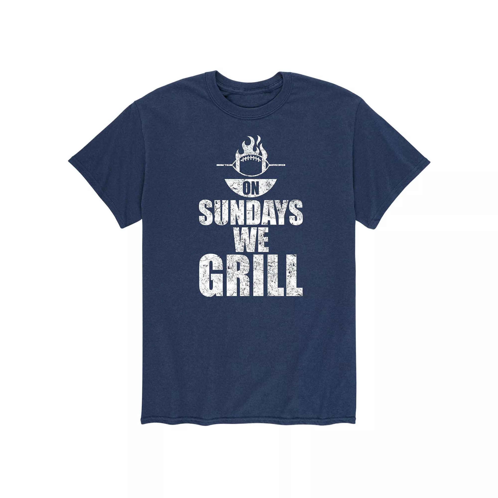 Men's Sundays We Grill Tee,  Product Image