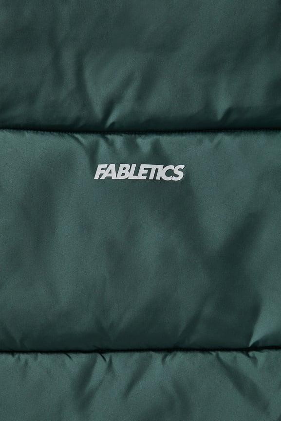 Essential Cropped Hooded Puffer Vest Product Image