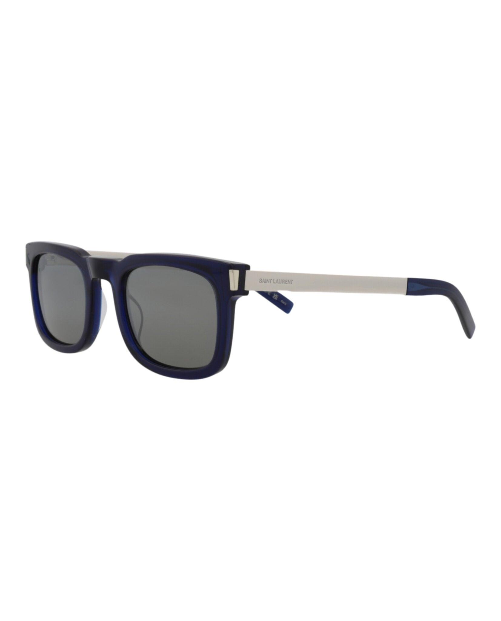 Mens B. Zero1 50MM Round Sunglasses Product Image