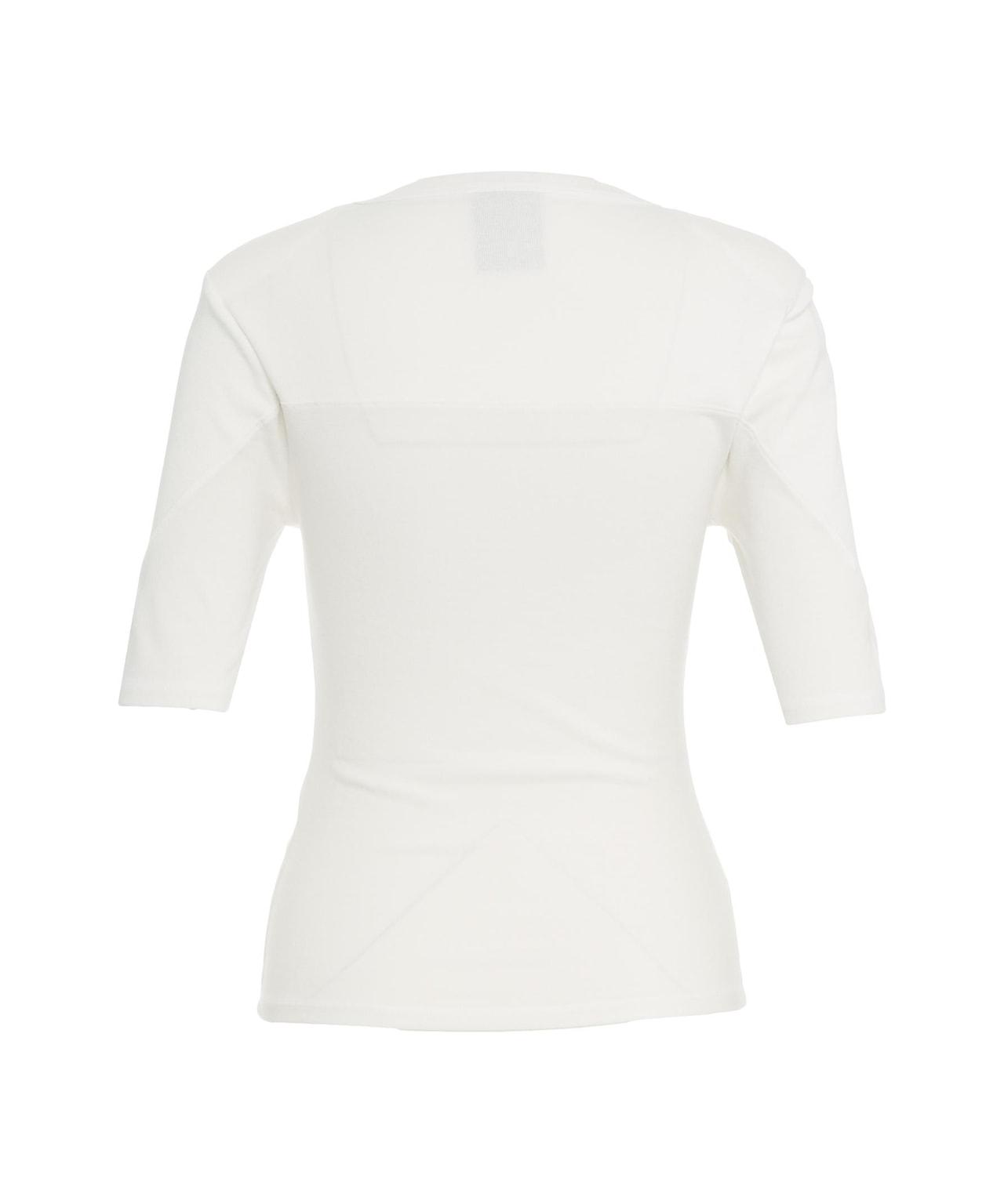 T-shirt with shoulder pads Product Image