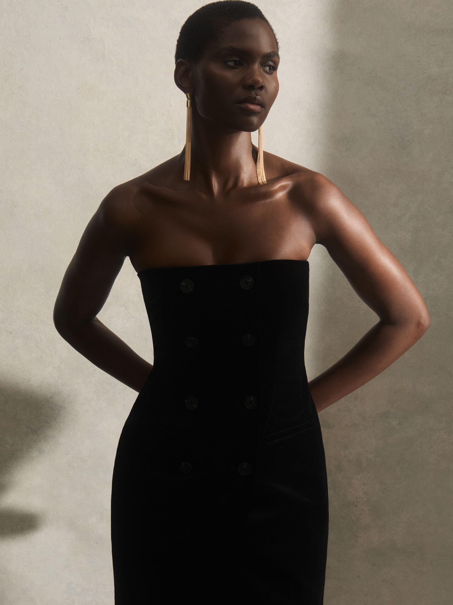 Tassel Drop Earrings in Gold Tone Product Image