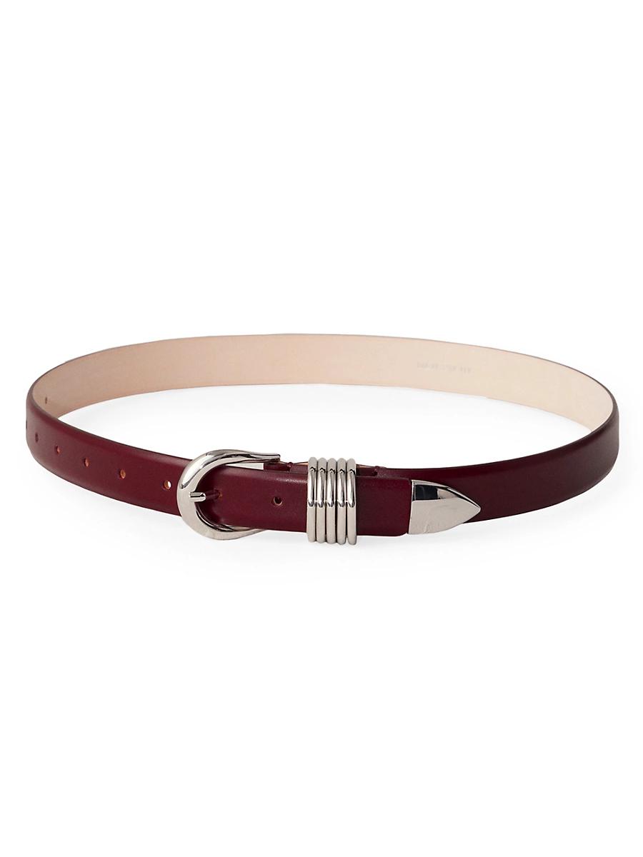 Womens Hollyhock Leather Belt Product Image