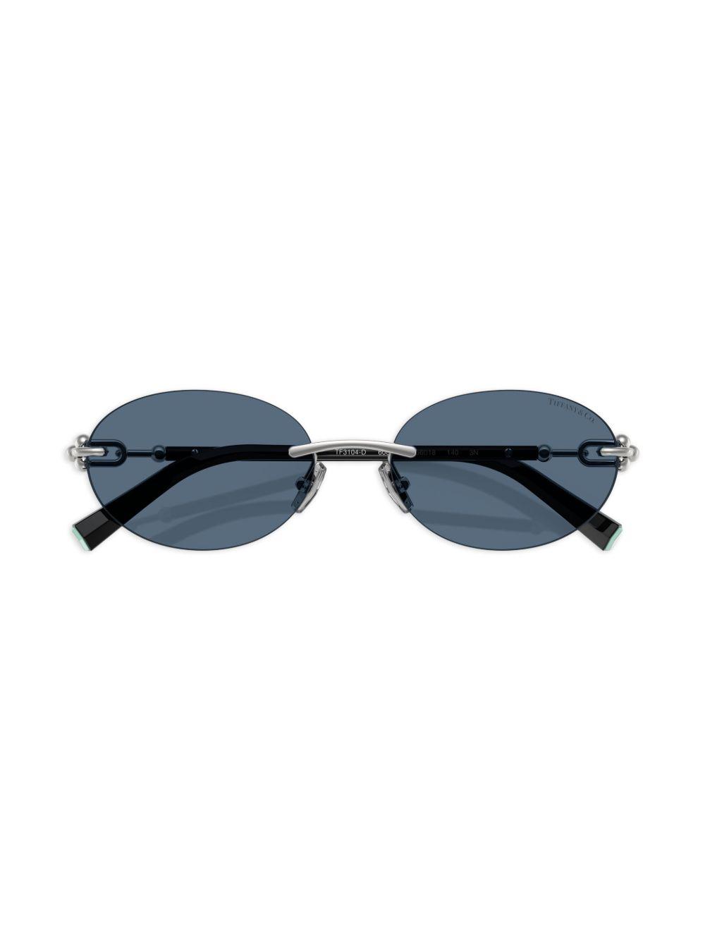 oval-frame sunglasses Product Image