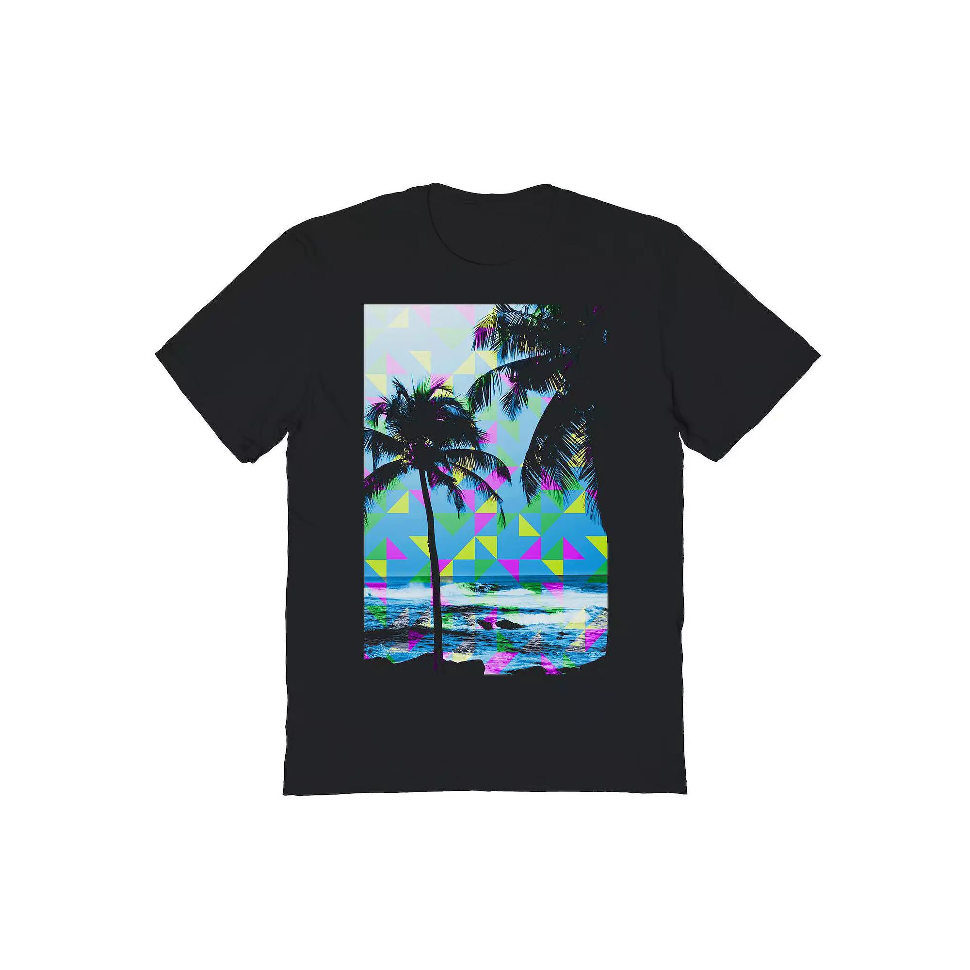 Men's COLAB89 Triangle Palm Graphic Tee, Adult Unisex,  Product Image