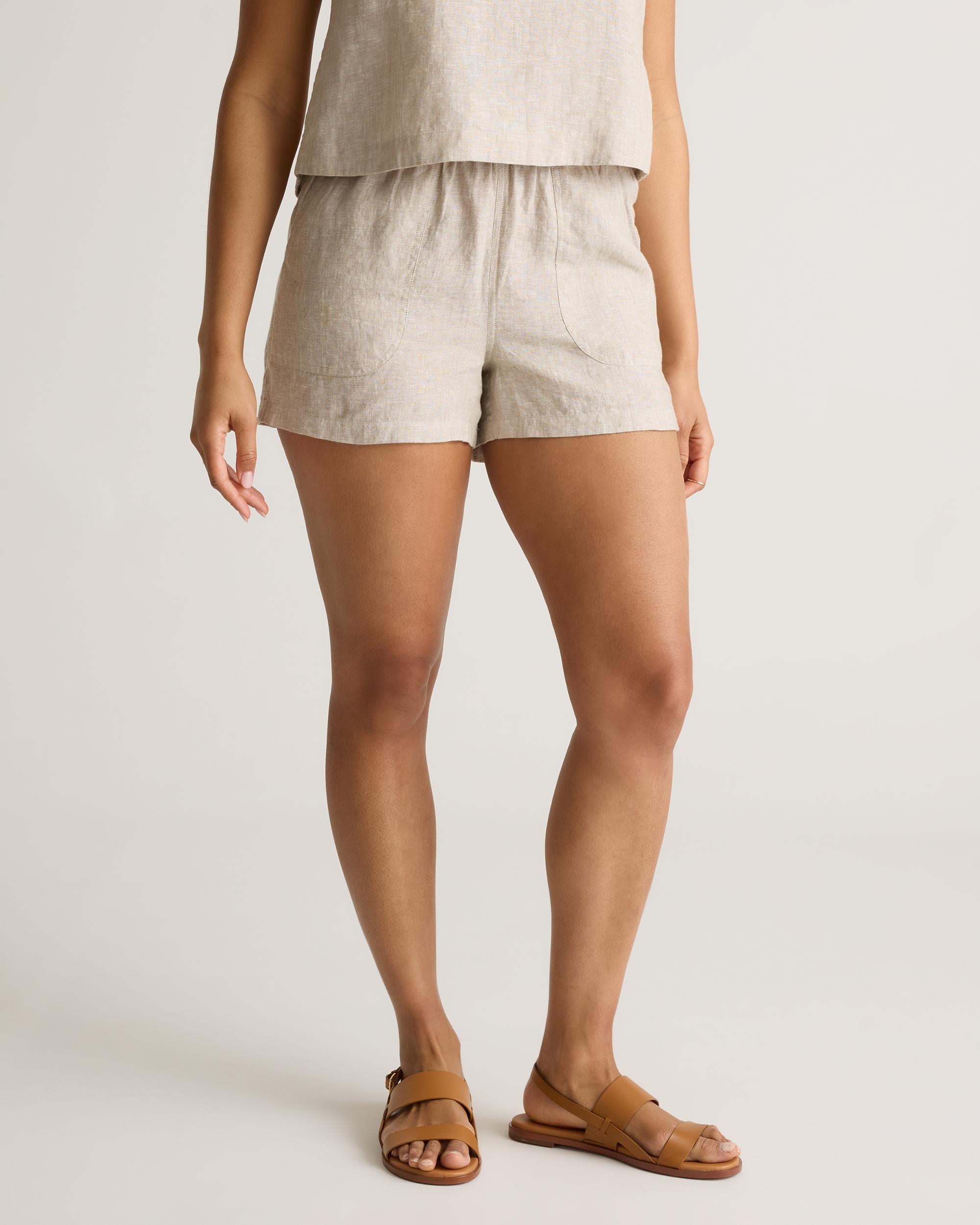 Quince | Women's 100% European Linen Shorts Size XS Product Image