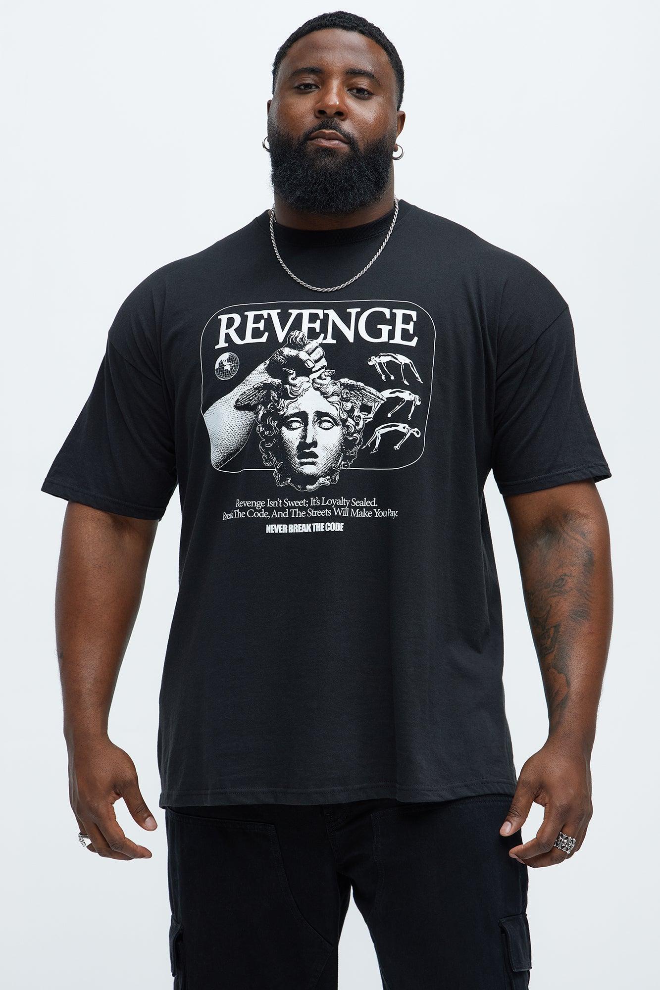 Revenge Isn't Sweet Short Sleeve Tee - Black Product Image