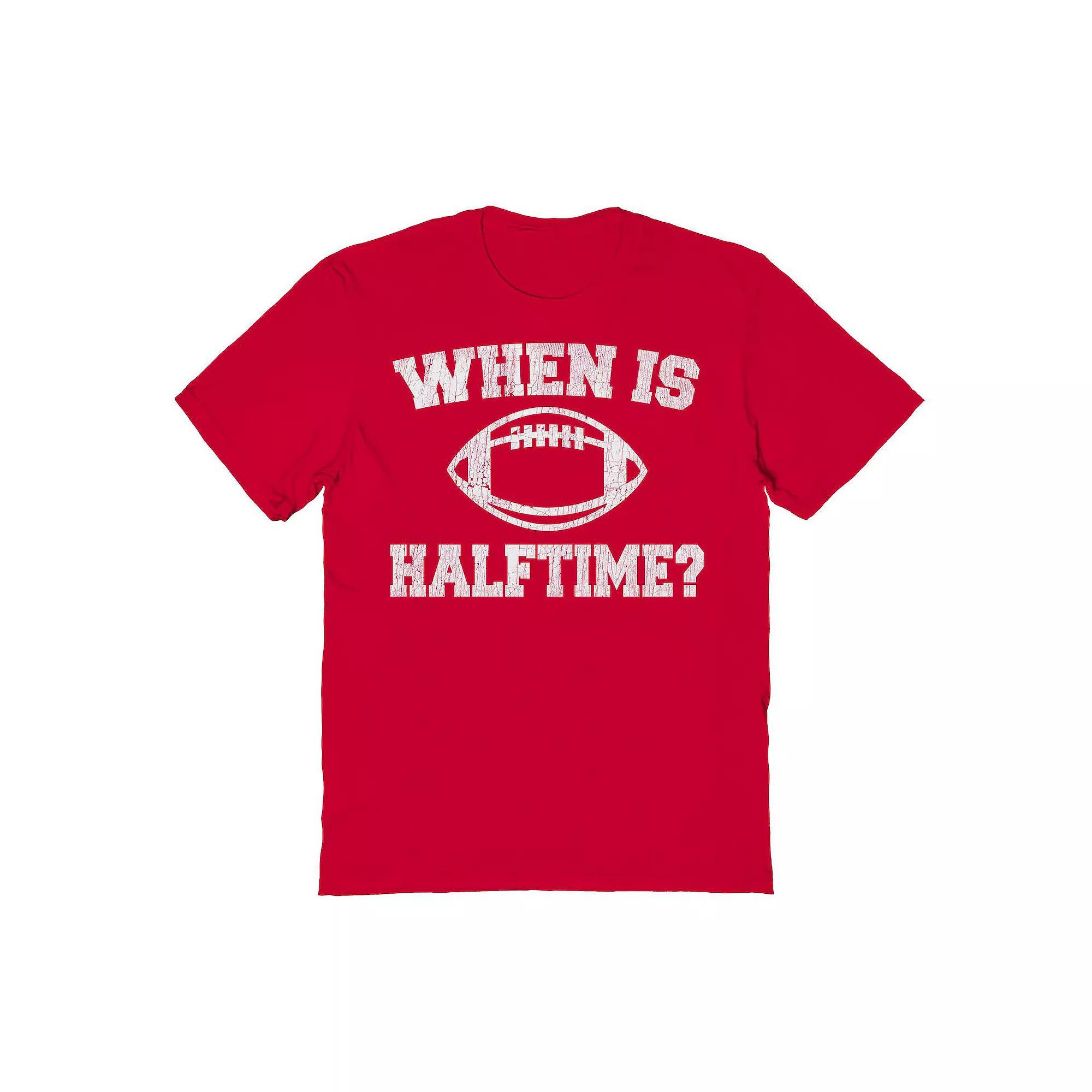 Men's Duke & Sons When Is Halftime Graphic Tee, Adult Unisex,  Product Image
