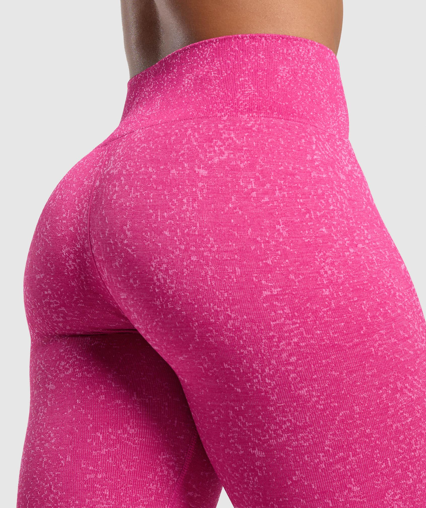 Gymshark Adapt Fleck Seamless Leggings - Winning Pink/Sour Pink Female Product Image
