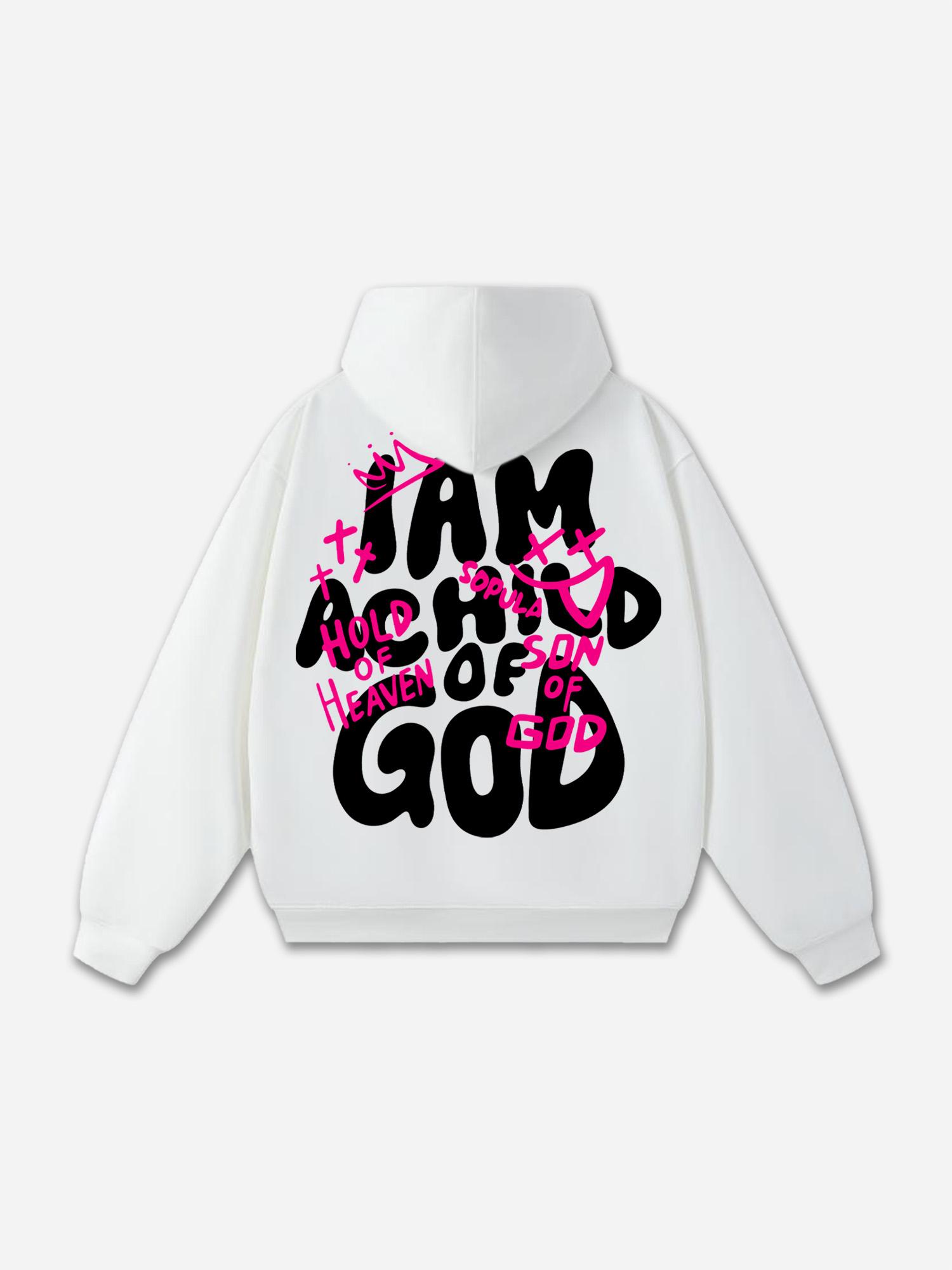 Sopula Everything Comes In Waves Vacation Graphic Oversized Hoodie Product Image