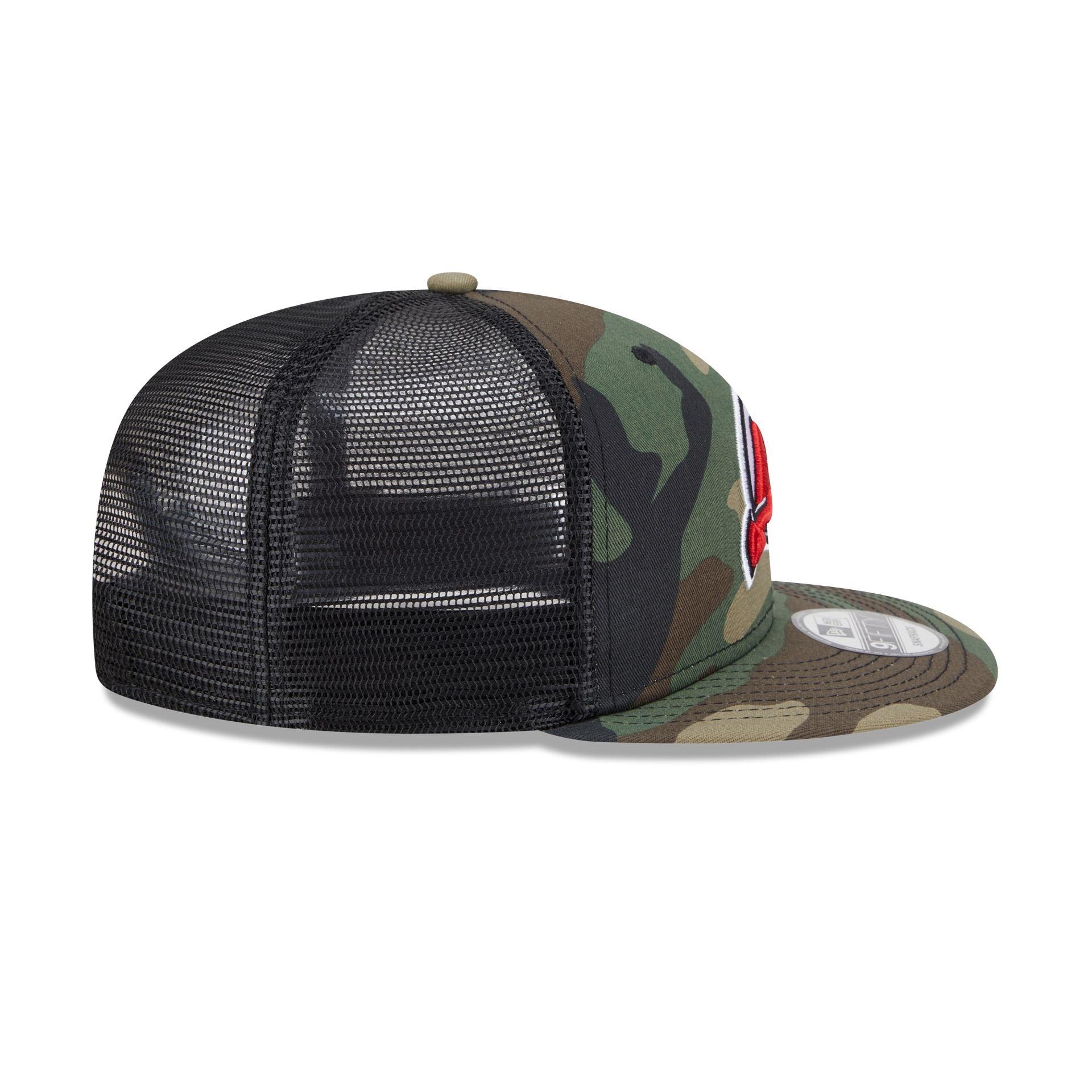 New Jersey Devils Camo 9FIFTY Trucker Hat Male Product Image